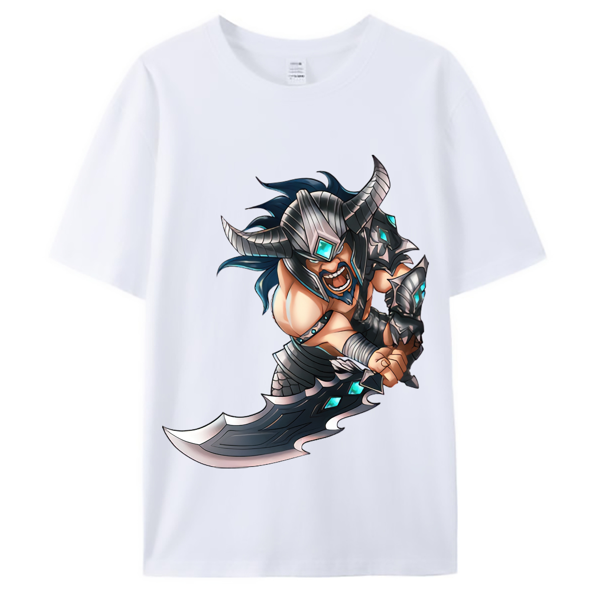 （画像用） リーグ・オブ・レジェンド League of Legends LOL レディースカジュアルプリントTシャツ（綿100％）