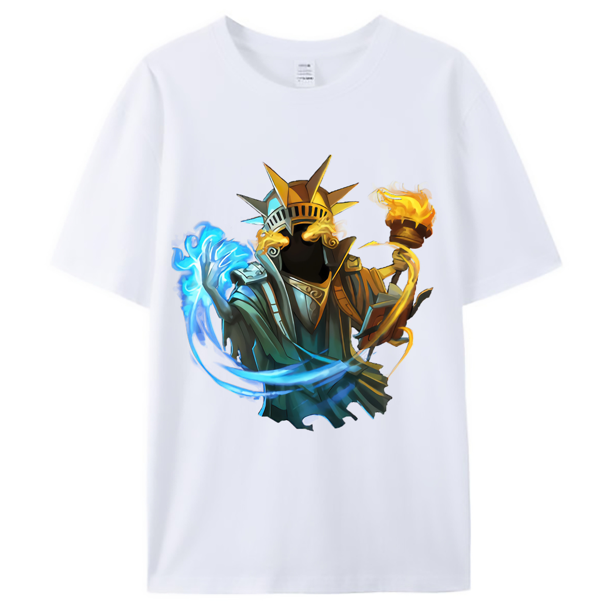 （画像用） リーグ・オブ・レジェンド League of Legends LOL レディースカジュアルプリントTシャツ（綿100％）