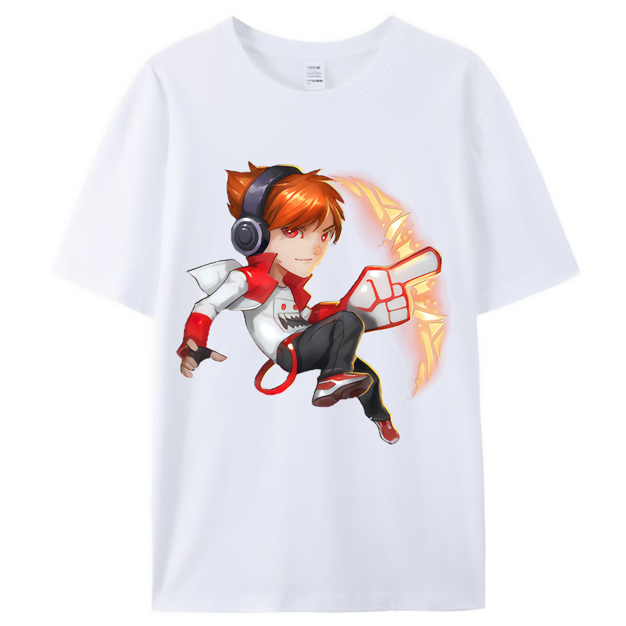 （画像用） リーグ・オブ・レジェンド League of Legends LOL レディースカジュアルプリントTシャツ（綿100％）