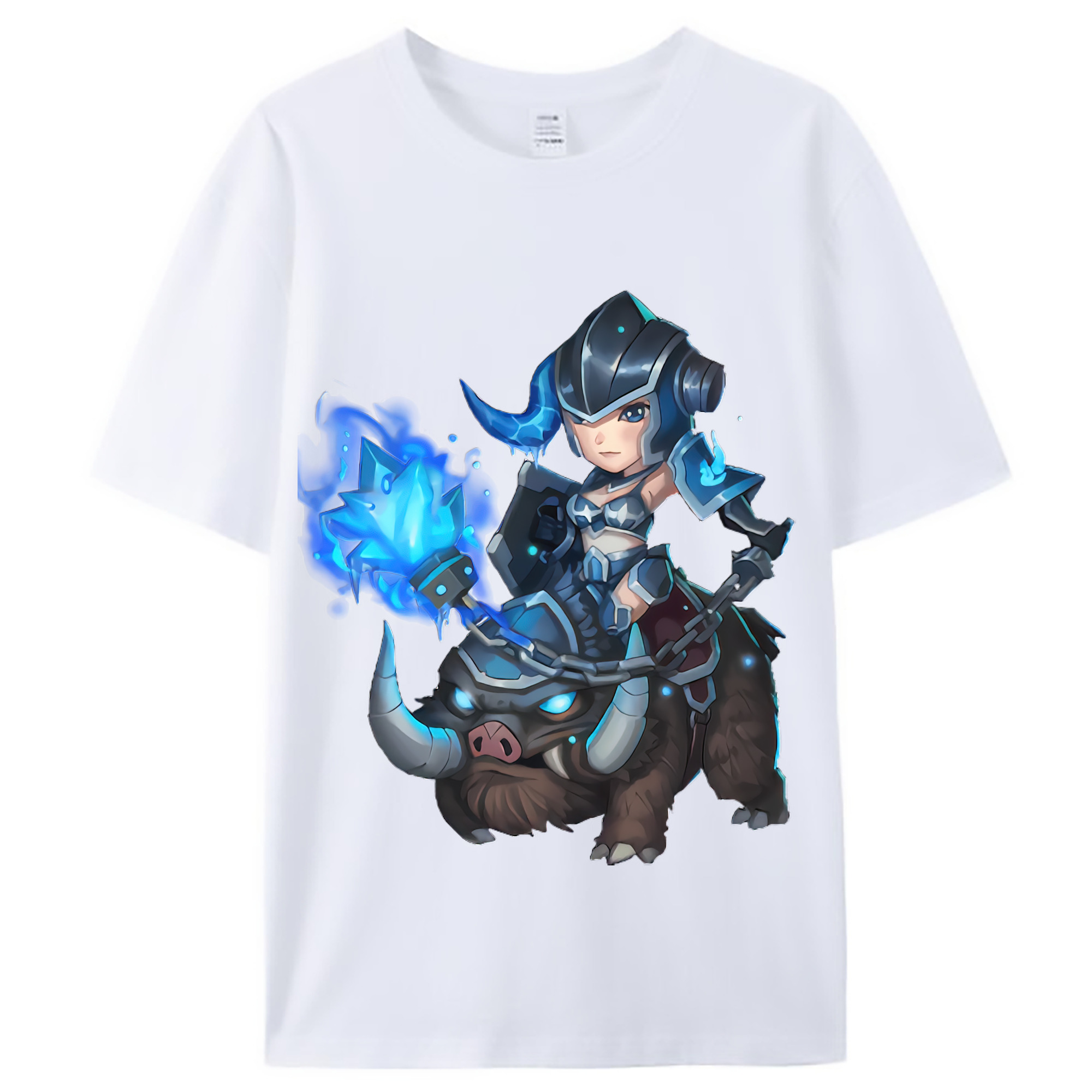 （画像用） リーグ・オブ・レジェンド League of Legends LOL レディースカジュアルプリントTシャツ（綿100％）
