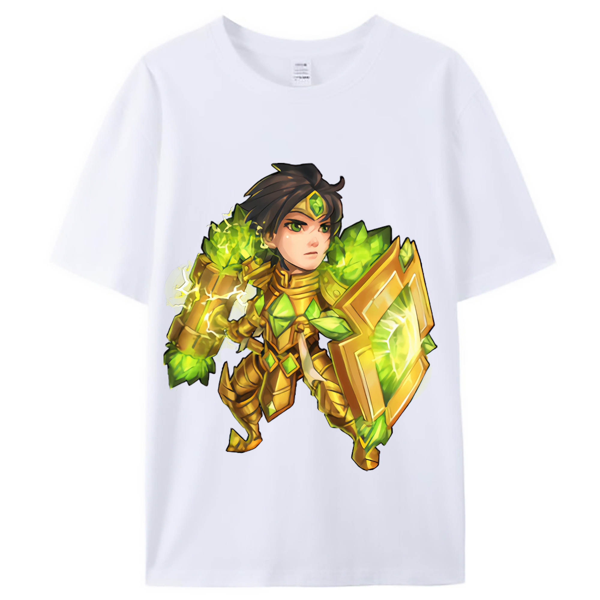 （画像用） リーグ・オブ・レジェンド League of Legends LOL レディースカジュアルプリントTシャツ（綿100％）