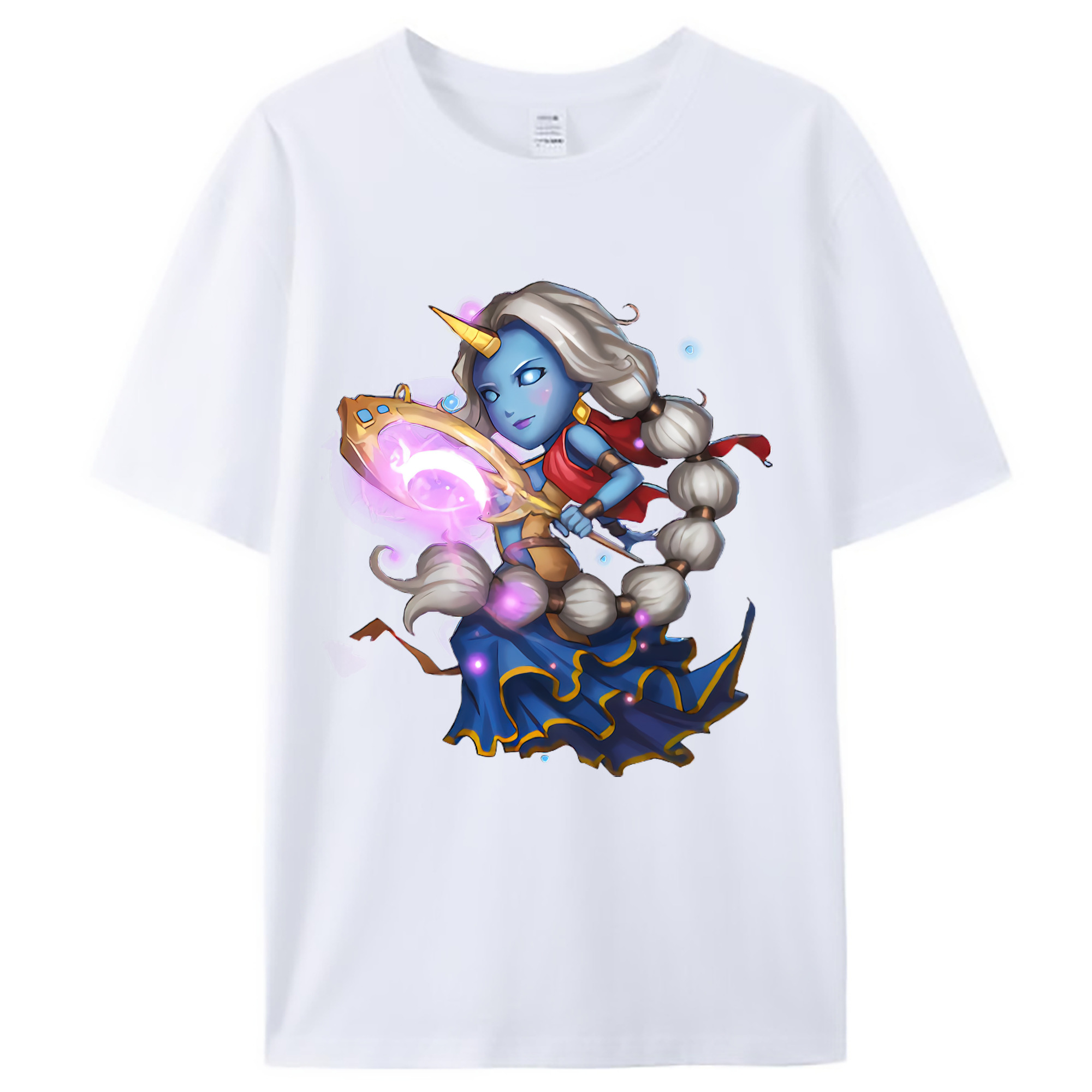 （画像用） リーグ・オブ・レジェンド League of Legends LOL レディースカジュアルプリントTシャツ（綿100％）