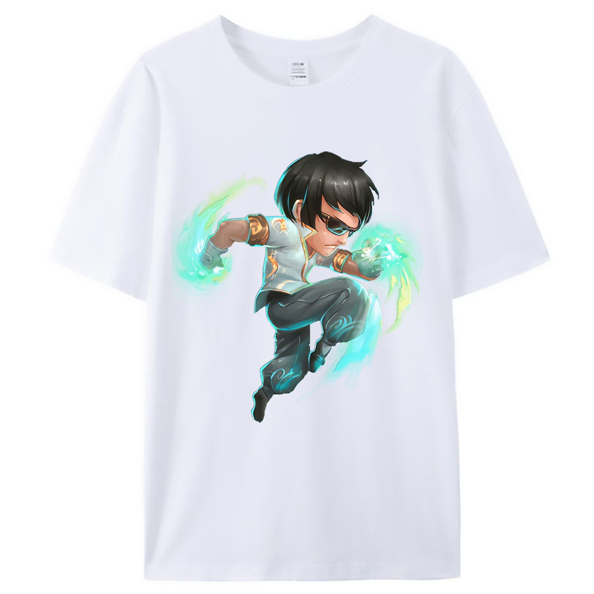 （画像用） リーグ・オブ・レジェンド League of Legends LOL レディースカジュアルプリントTシャツ（綿100％）