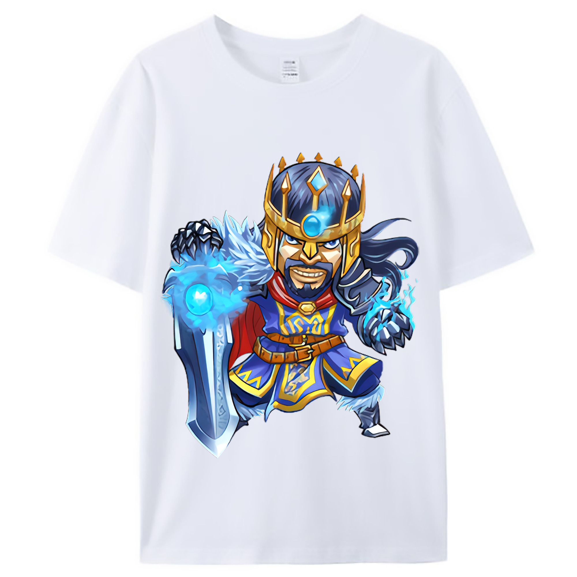（画像用） リーグ・オブ・レジェンド League of Legends LOL レディースカジュアルプリントTシャツ（綿100％）