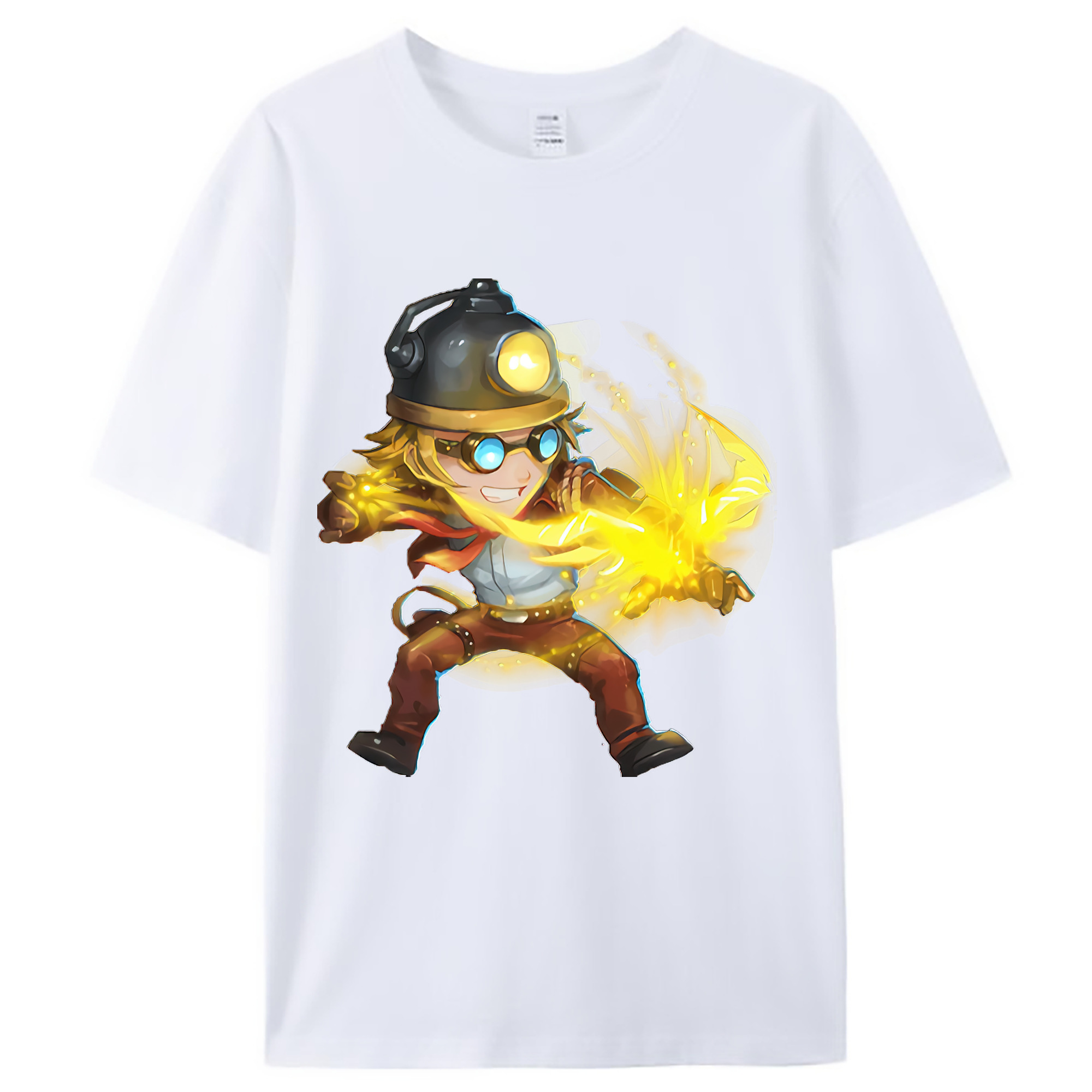 （画像用） リーグ・オブ・レジェンド League of Legends LOL レディースカジュアルプリントTシャツ（綿100％）