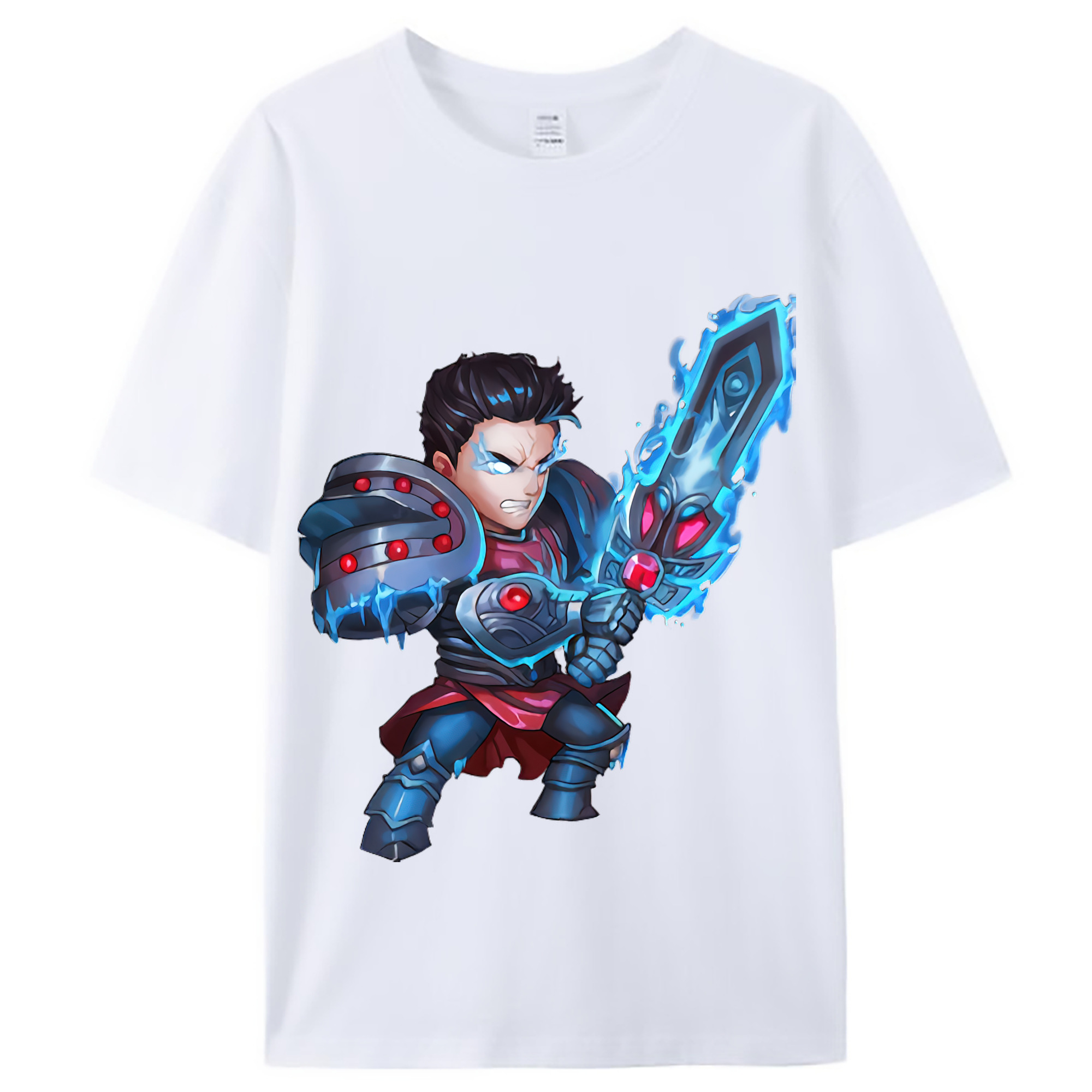（画像用） リーグ・オブ・レジェンド League of Legends LOL レディースカジュアルプリントTシャツ（綿100％）