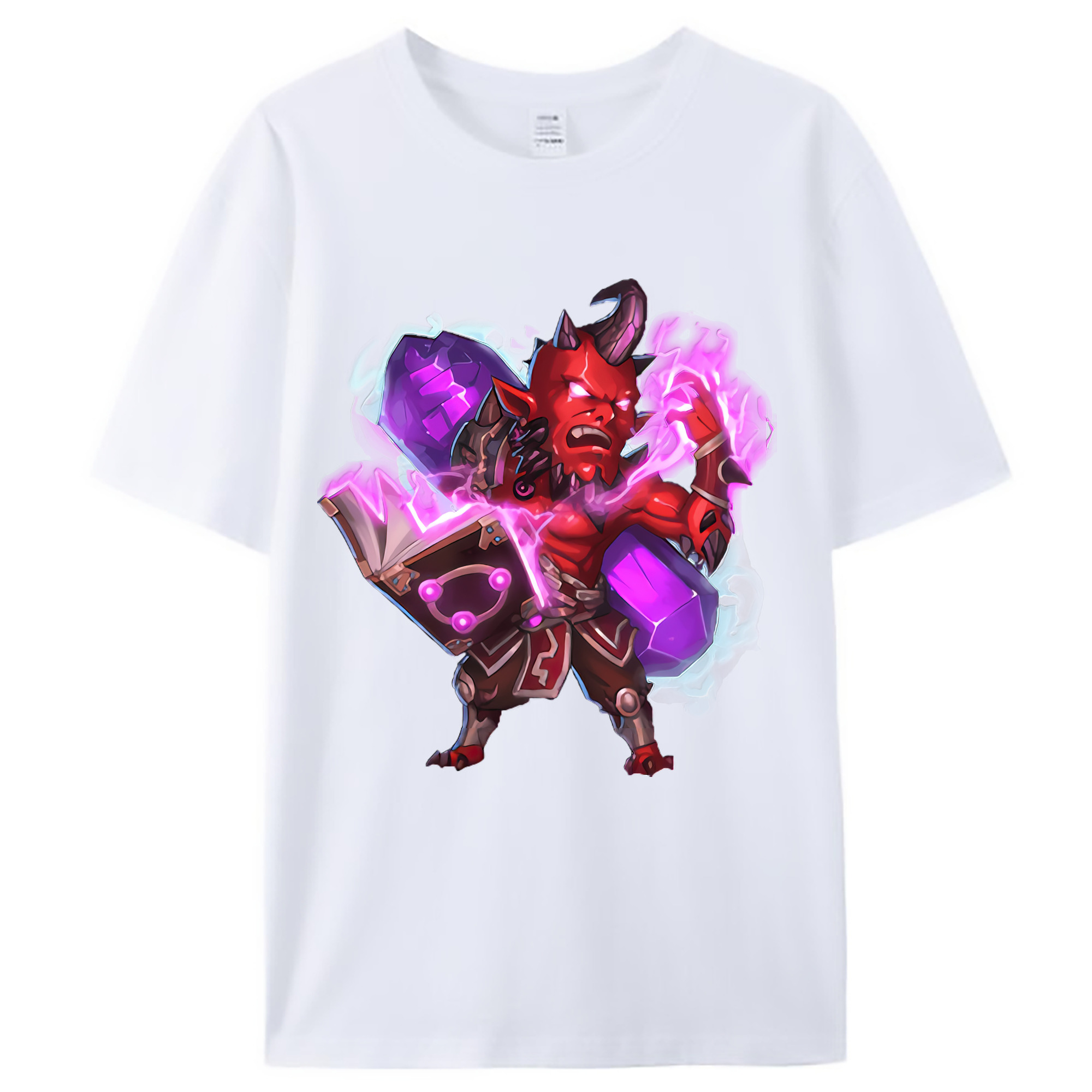 （画像用） リーグ・オブ・レジェンド League of Legends LOL レディースカジュアルプリントTシャツ（綿100％）