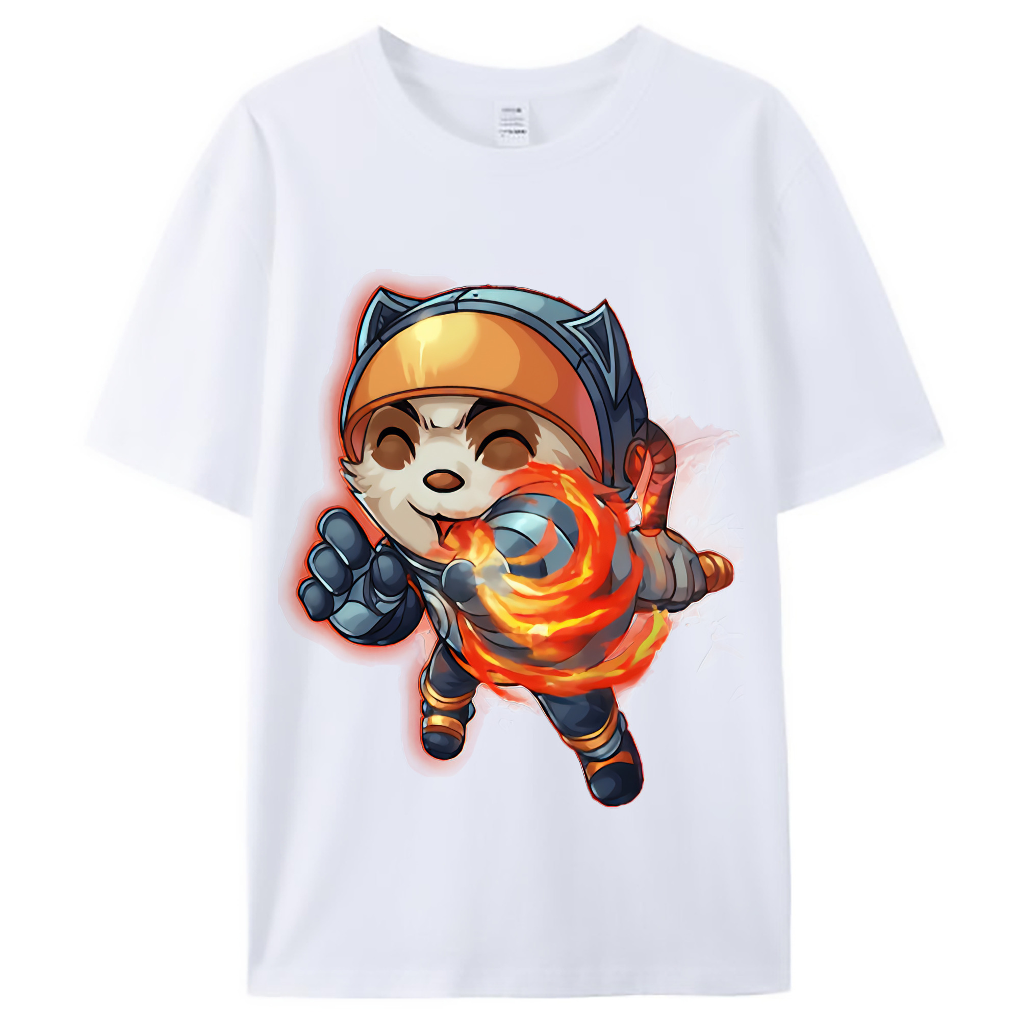 （画像用） リーグ・オブ・レジェンド League of Legends LOL レディースカジュアルプリントTシャツ（綿100％）