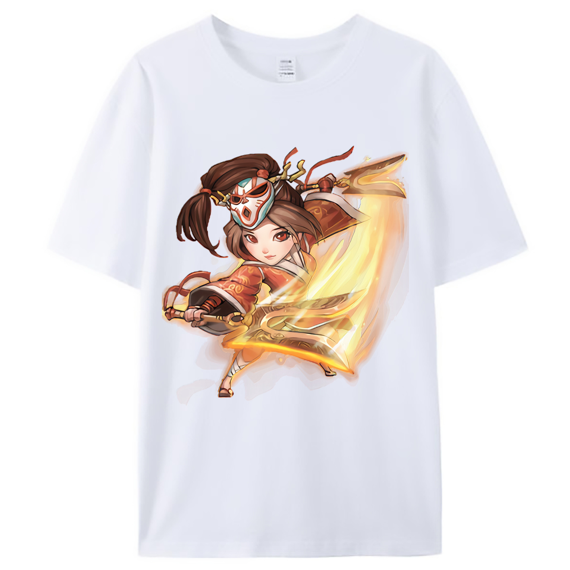 （画像用） リーグ・オブ・レジェンド League of Legends LOL レディースカジュアルプリントTシャツ（綿100％）