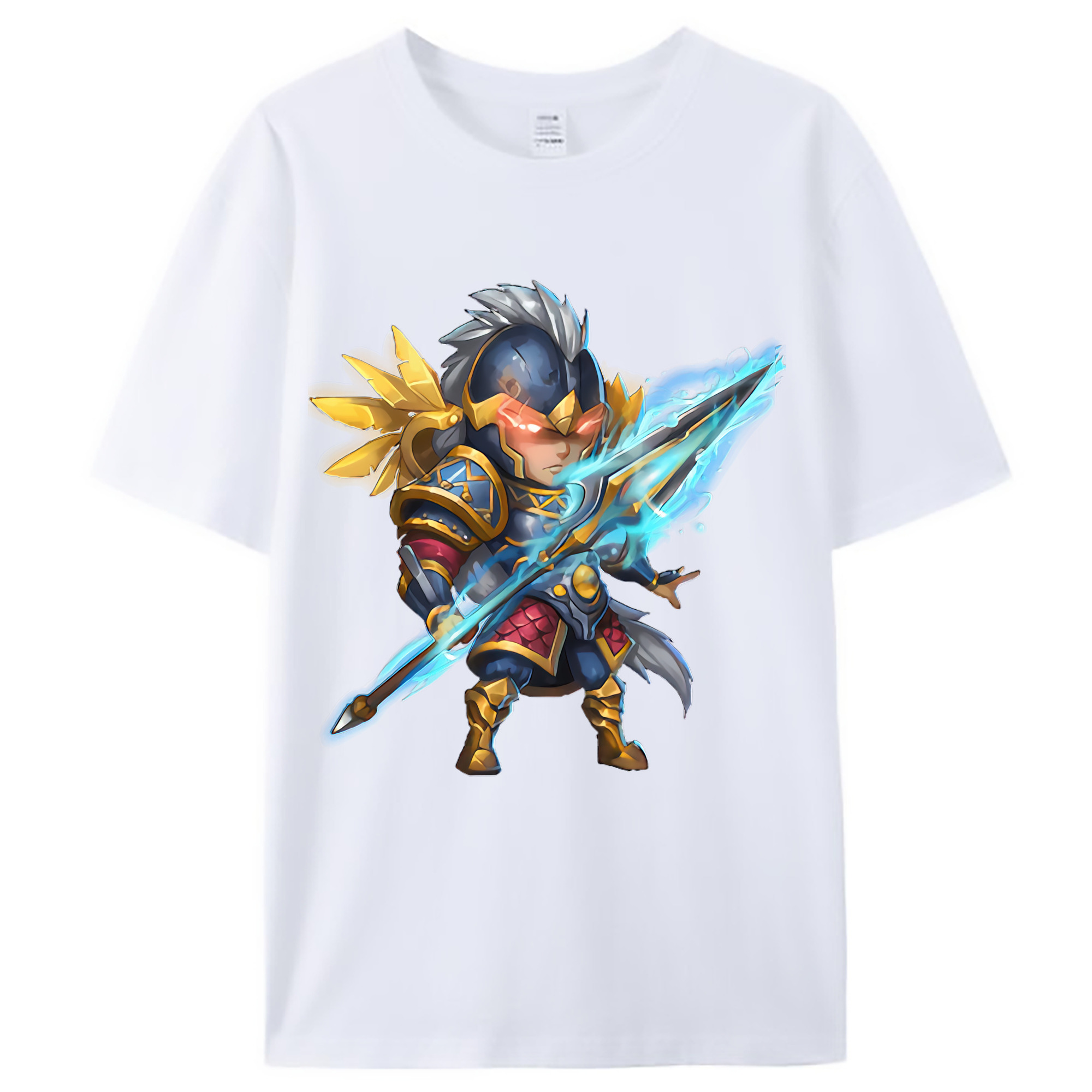 （画像用） リーグ・オブ・レジェンド League of Legends LOL レディースカジュアルプリントTシャツ（綿100％）