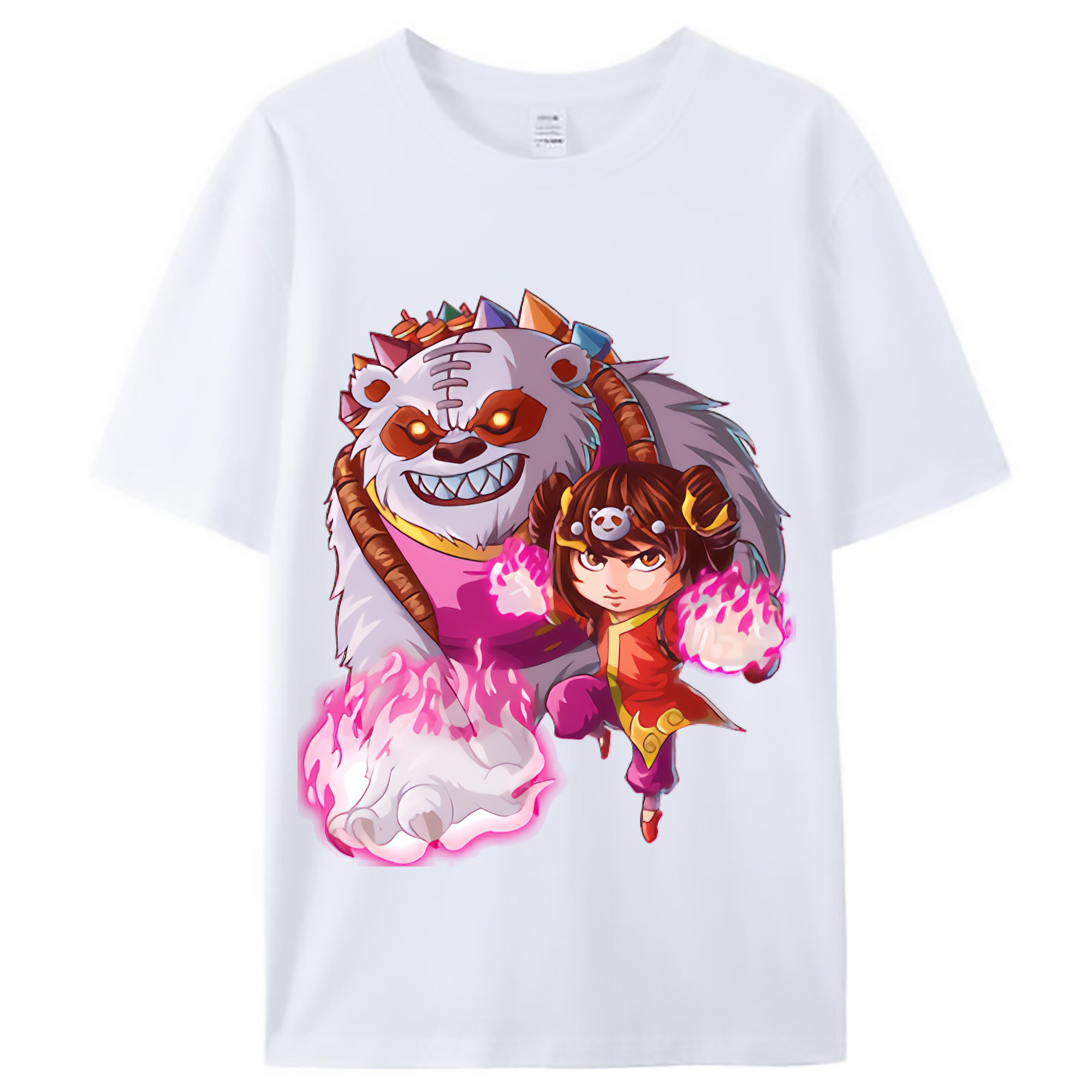 （画像用） リーグ・オブ・レジェンド League of Legends LOL レディースカジュアルプリントTシャツ（綿100％）