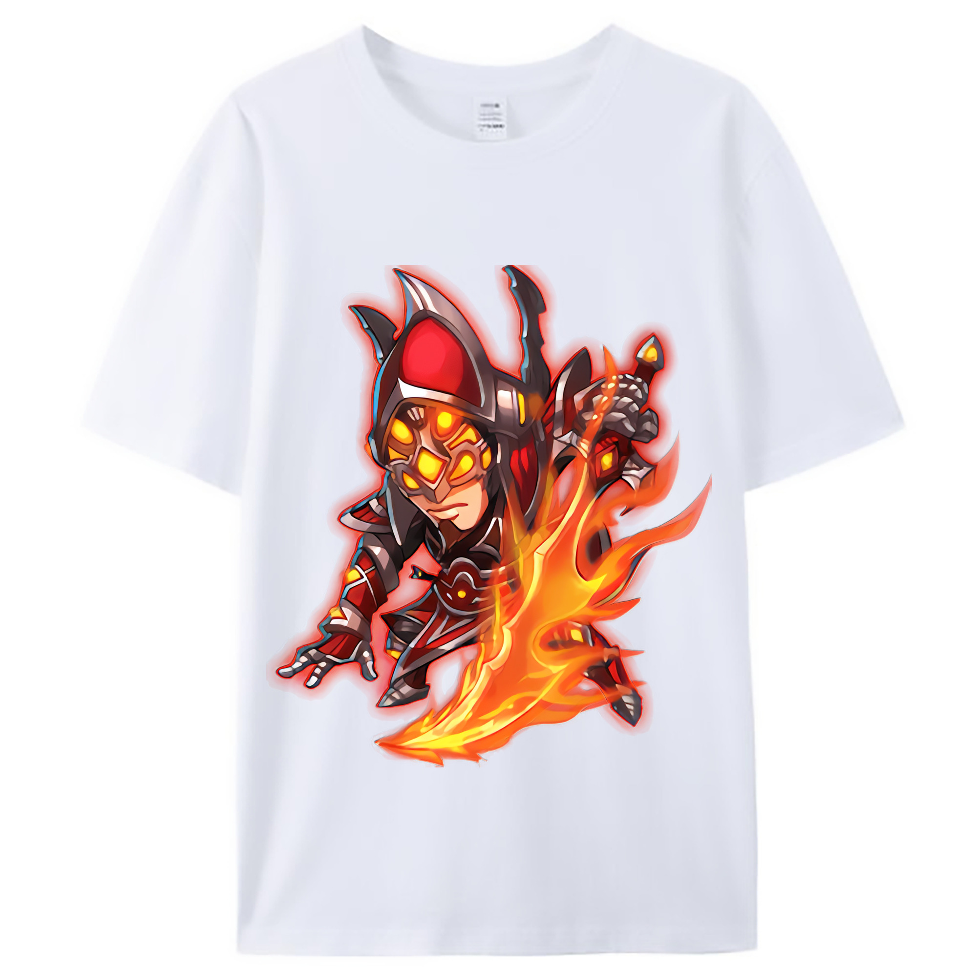 （画像用） リーグ・オブ・レジェンド League of Legends LOL レディースカジュアルプリントTシャツ（綿100％）