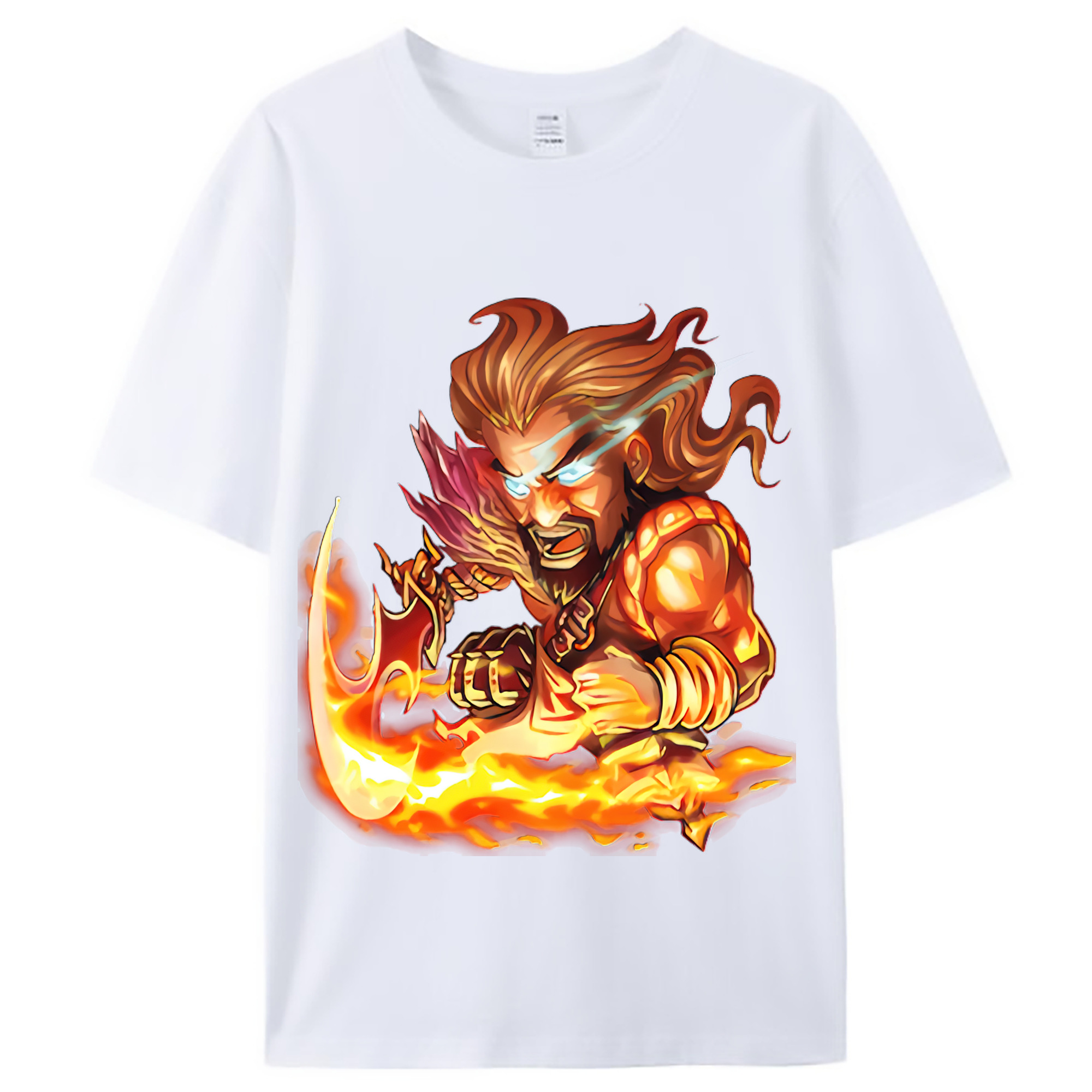 （画像用） リーグ・オブ・レジェンド League of Legends LOL レディースカジュアルプリントTシャツ（綿100％）