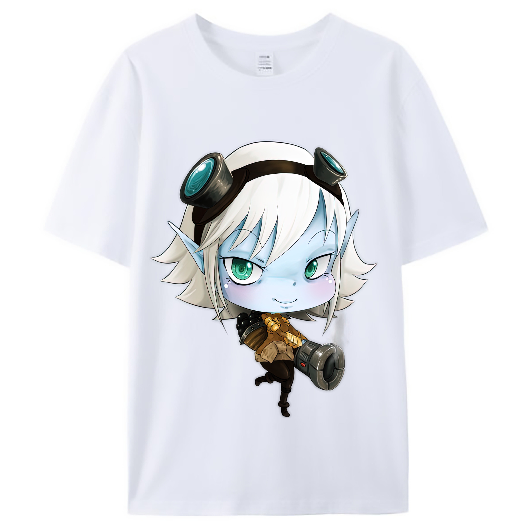 （画像用） リーグ・オブ・レジェンド League of Legends LOL レディースカジュアルプリントTシャツ（綿100％）