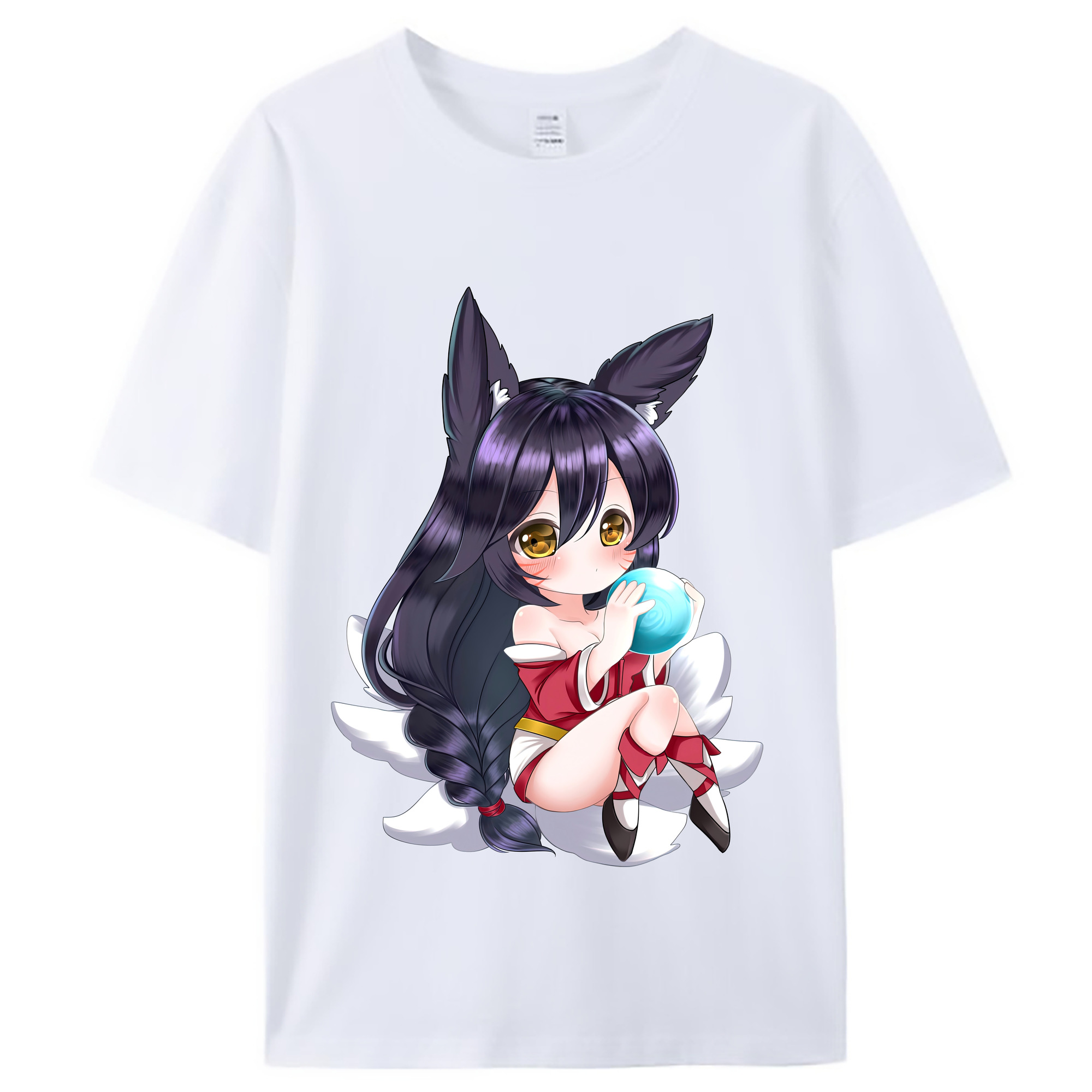 （画像用） リーグ・オブ・レジェンド League of Legends LOL レディースカジュアルプリントTシャツ（綿100％）