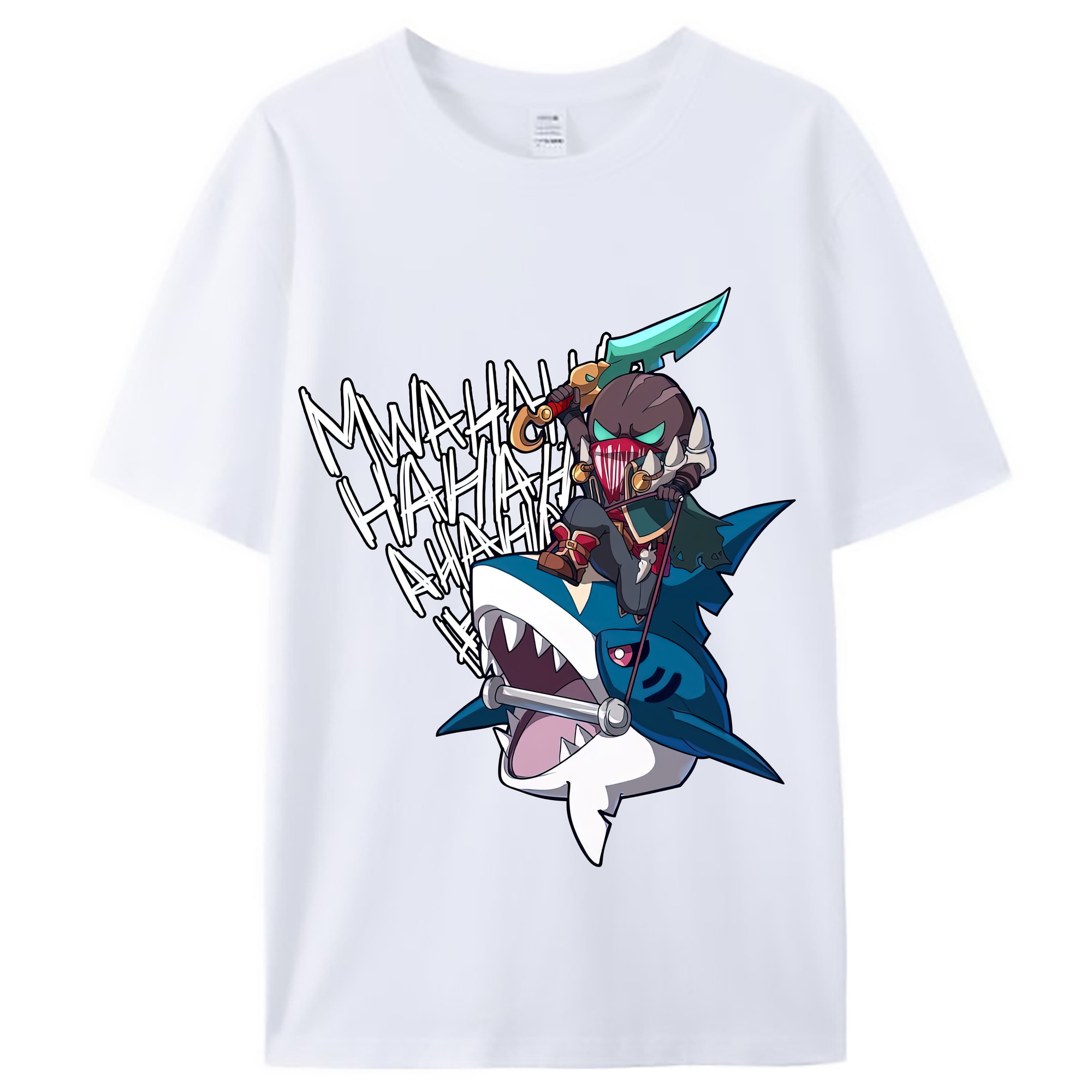 （画像用） リーグ・オブ・レジェンド League of Legends LOL レディースカジュアルプリントTシャツ（綿100％）