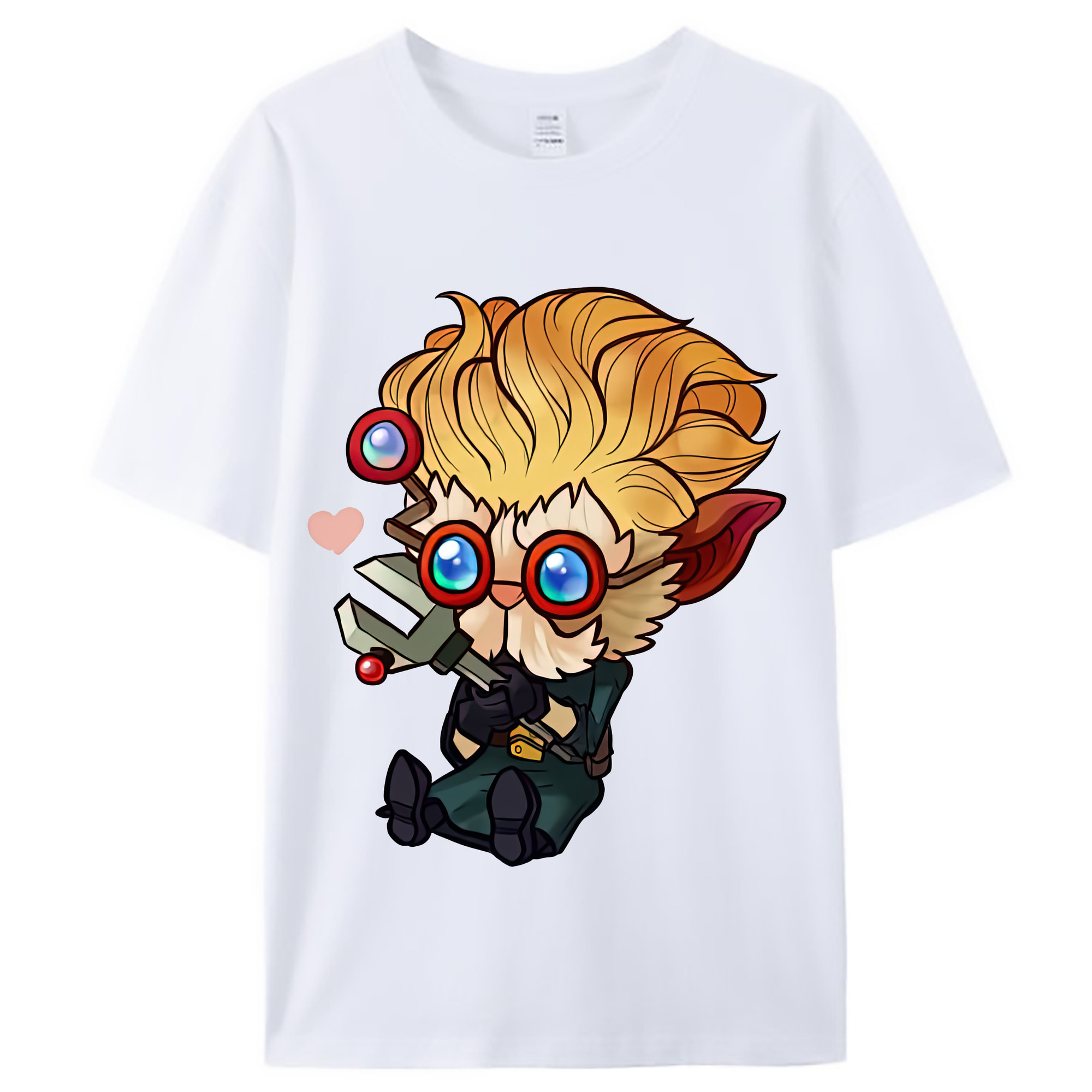 （画像用） リーグ・オブ・レジェンド League of Legends LOL レディースカジュアルプリントTシャツ（綿100％）