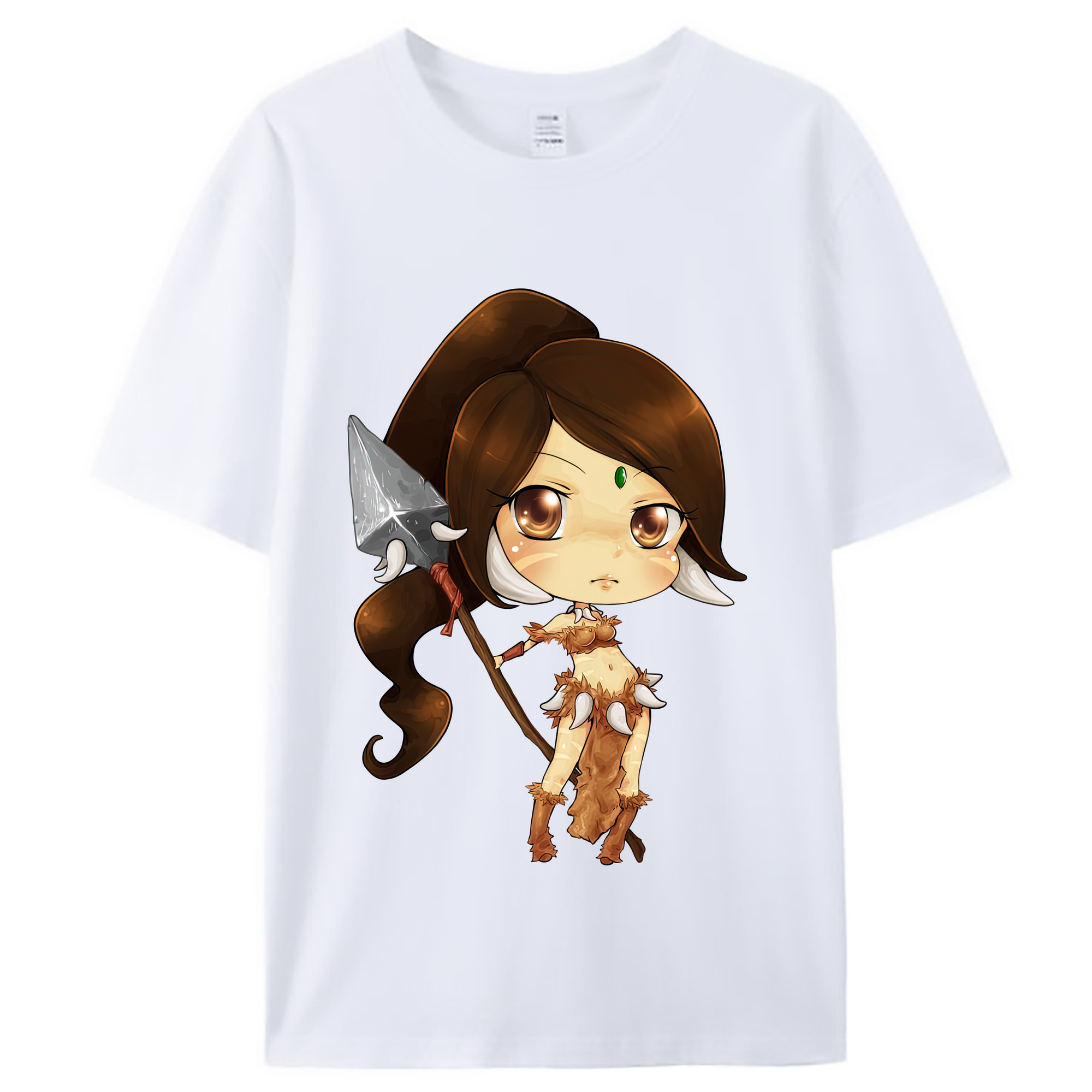 （画像用） リーグ・オブ・レジェンド League of Legends LOL レディースカジュアルプリントTシャツ（綿100％）