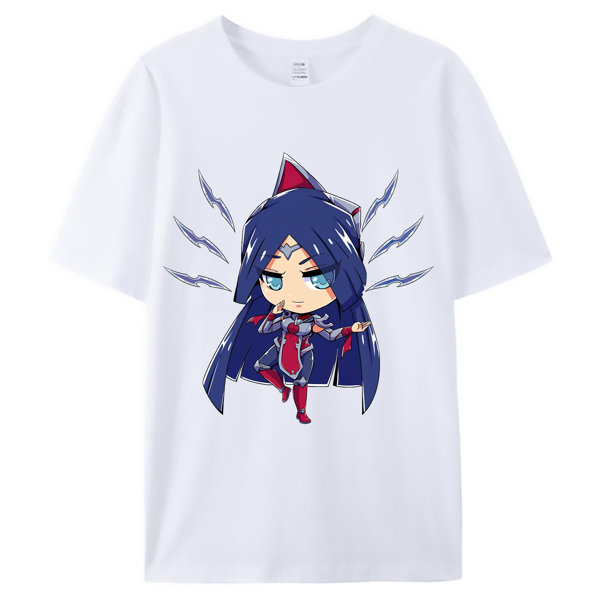 （画像用） リーグ・オブ・レジェンド League of Legends LOL レディースカジュアルプリントTシャツ（綿100％）