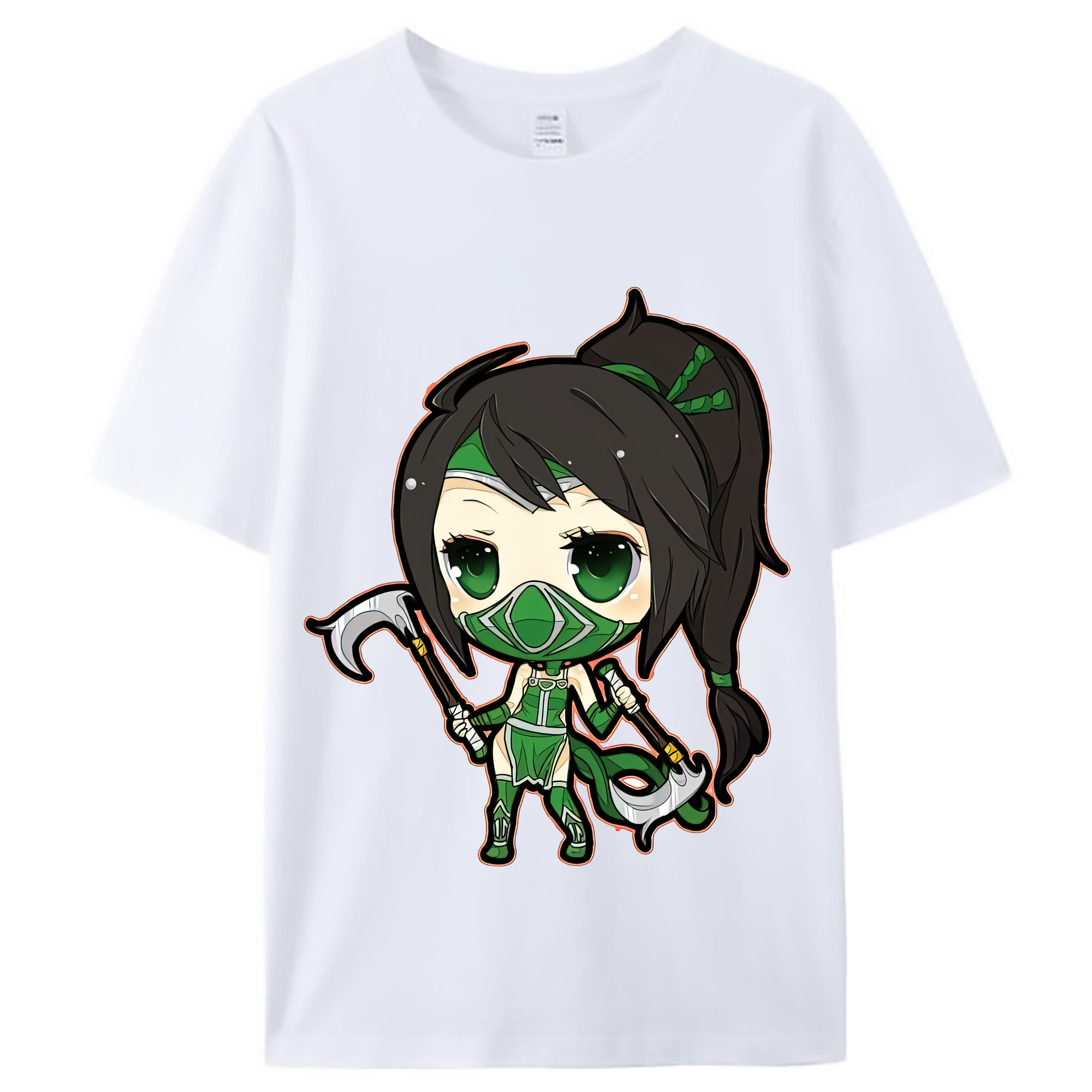 （画像用） リーグ・オブ・レジェンド League of Legends LOL レディースカジュアルプリントTシャツ（綿100％）