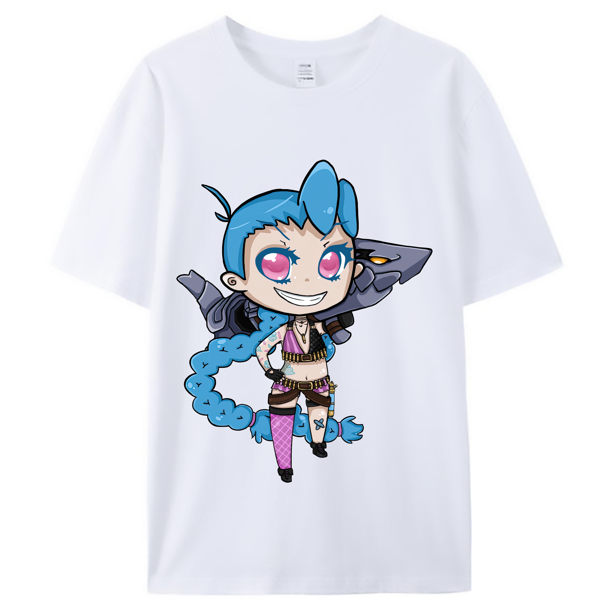 （画像用） リーグ・オブ・レジェンド League of Legends LOL レディースカジュアルプリントTシャツ（綿100％）