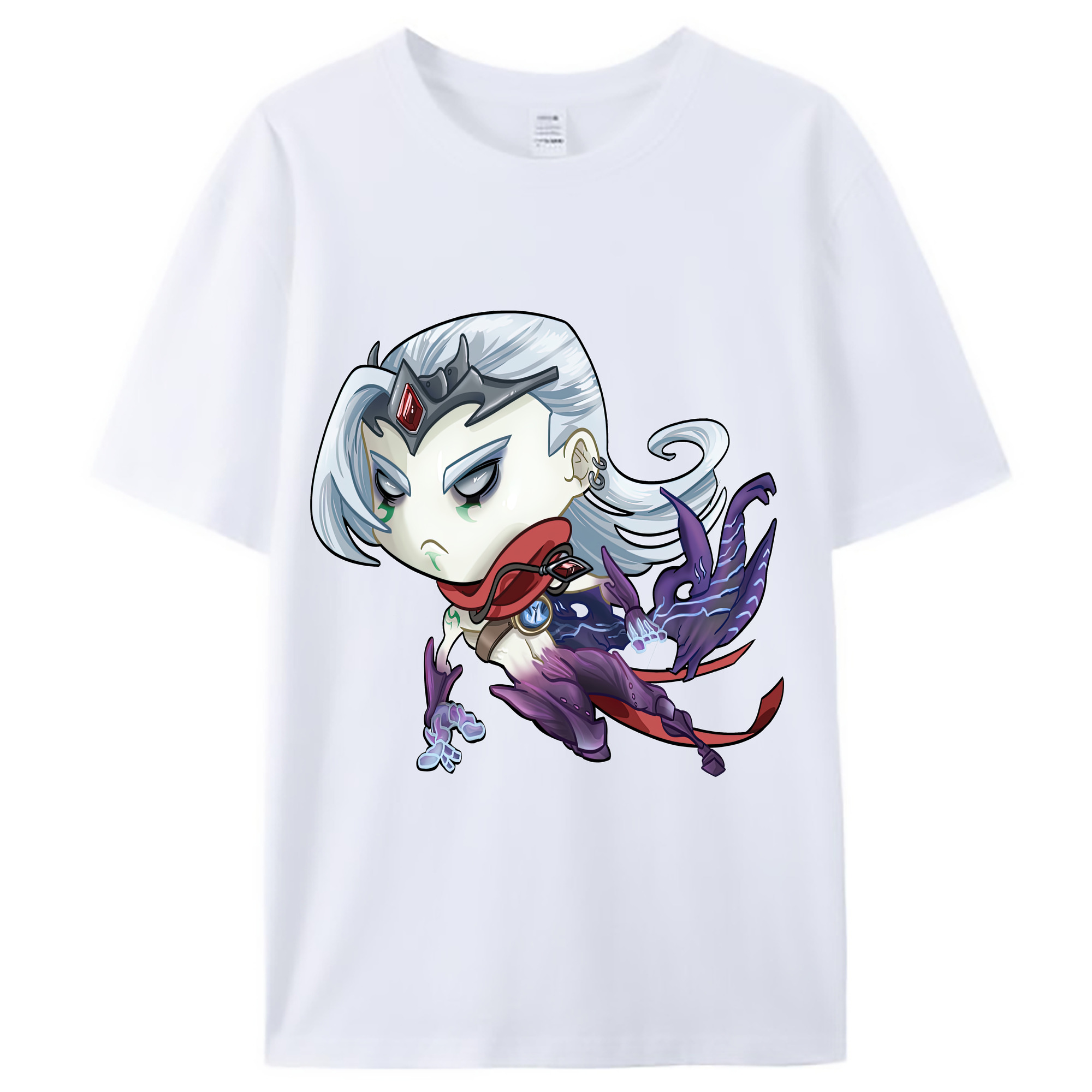 （画像用） リーグ・オブ・レジェンド League of Legends LOL レディースカジュアルプリントTシャツ（綿100％）