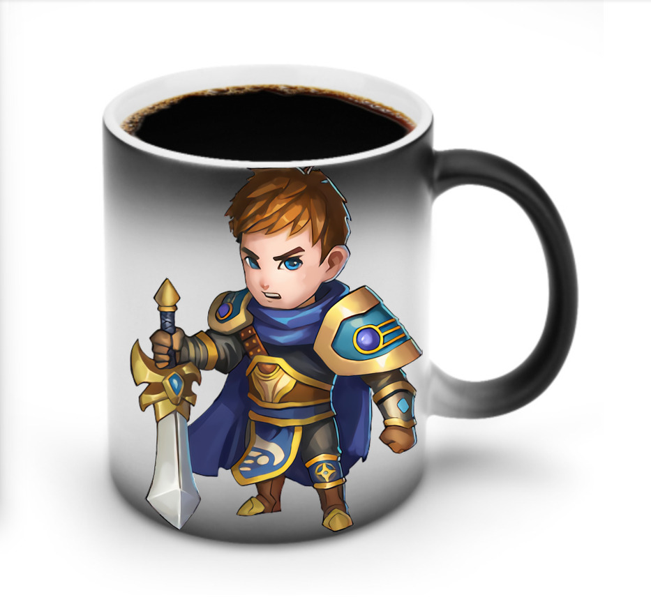 （画像用） リーグ・オブ・レジェンド League of Legends LOL 温度変色マグカップ