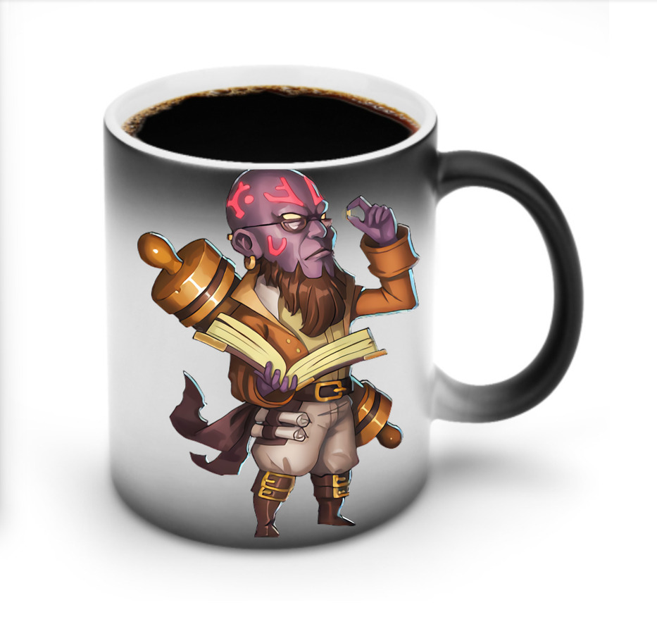 （画像用） リーグ・オブ・レジェンド League of Legends LOL 温度変色マグカップ