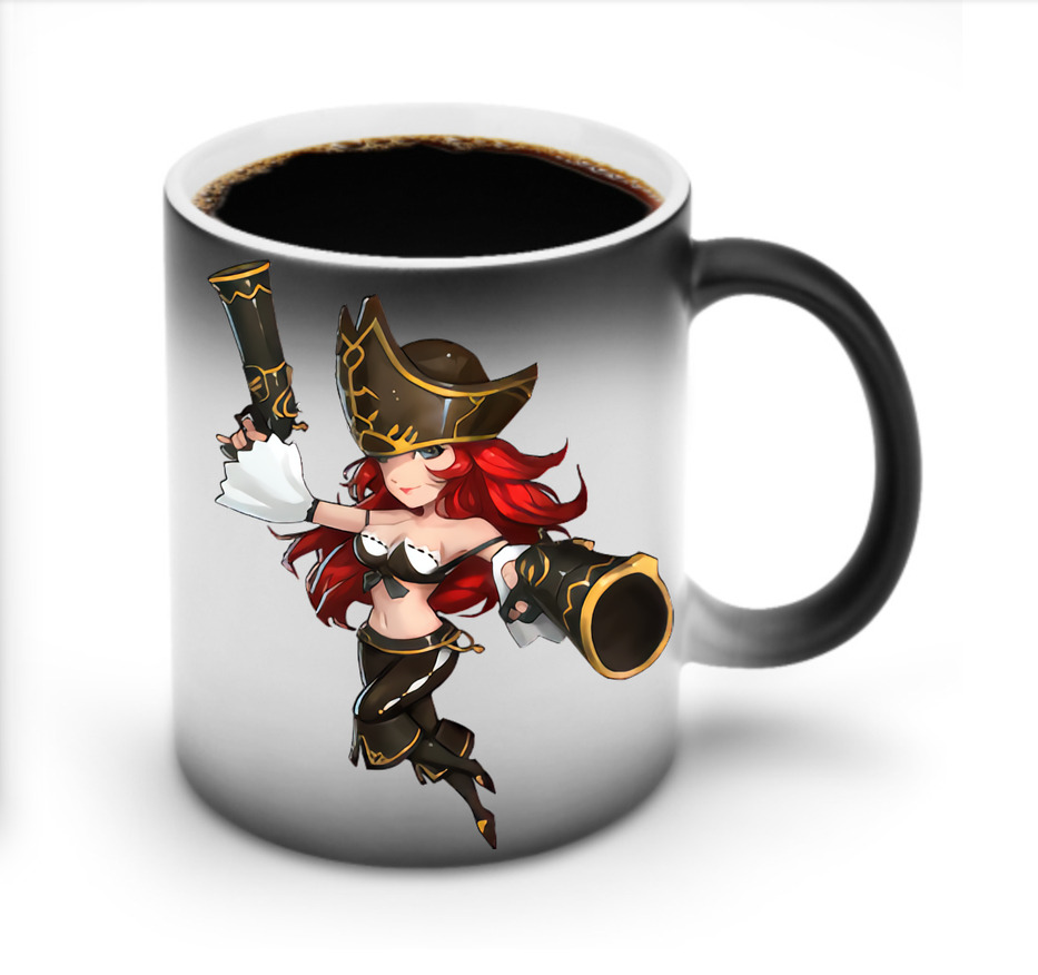 （画像用） リーグ・オブ・レジェンド League of Legends LOL 温度変色マグカップ