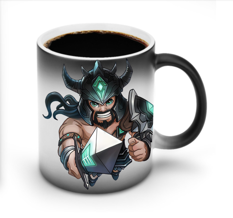 （画像用） リーグ・オブ・レジェンド League of Legends LOL 温度変色マグカップ