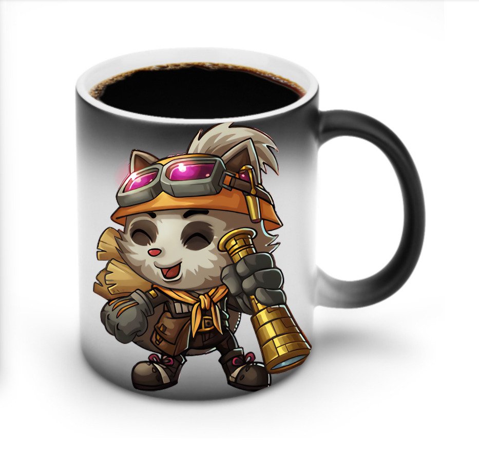 （画像用） リーグ・オブ・レジェンド League of Legends LOL 温度変色マグカップ