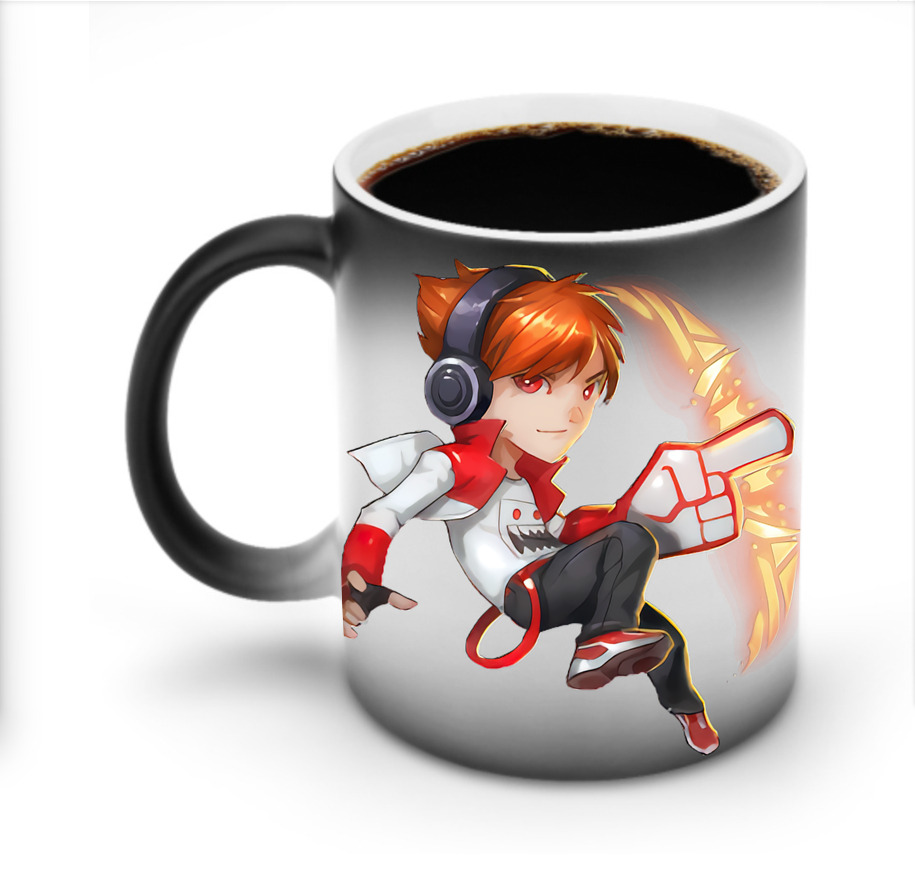 （画像用） リーグ・オブ・レジェンド League of Legends LOL 温度変色マグカップ