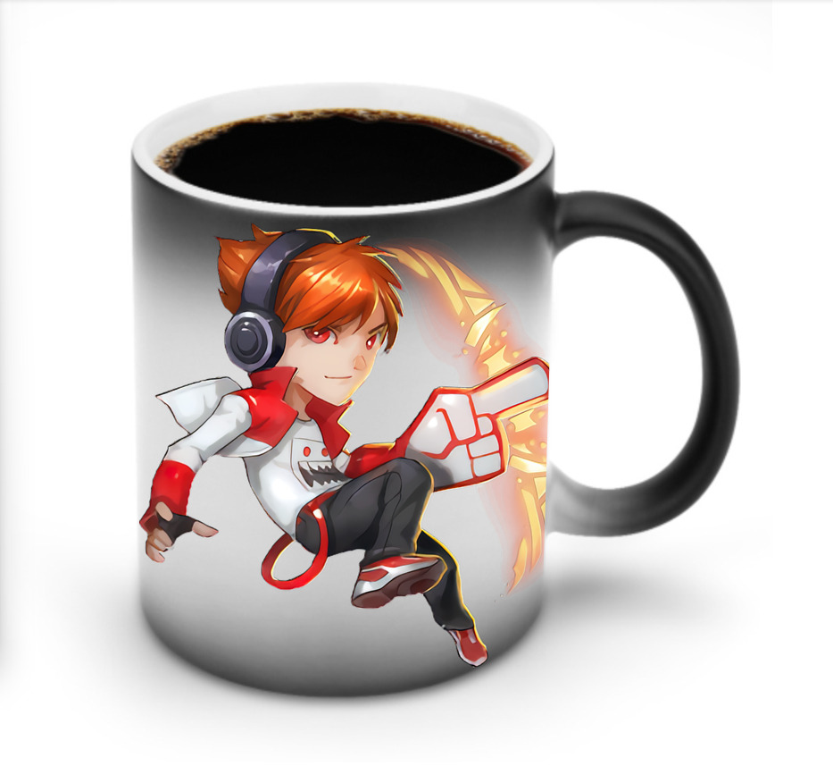 （画像用） リーグ・オブ・レジェンド League of Legends LOL 温度変色マグカップ
