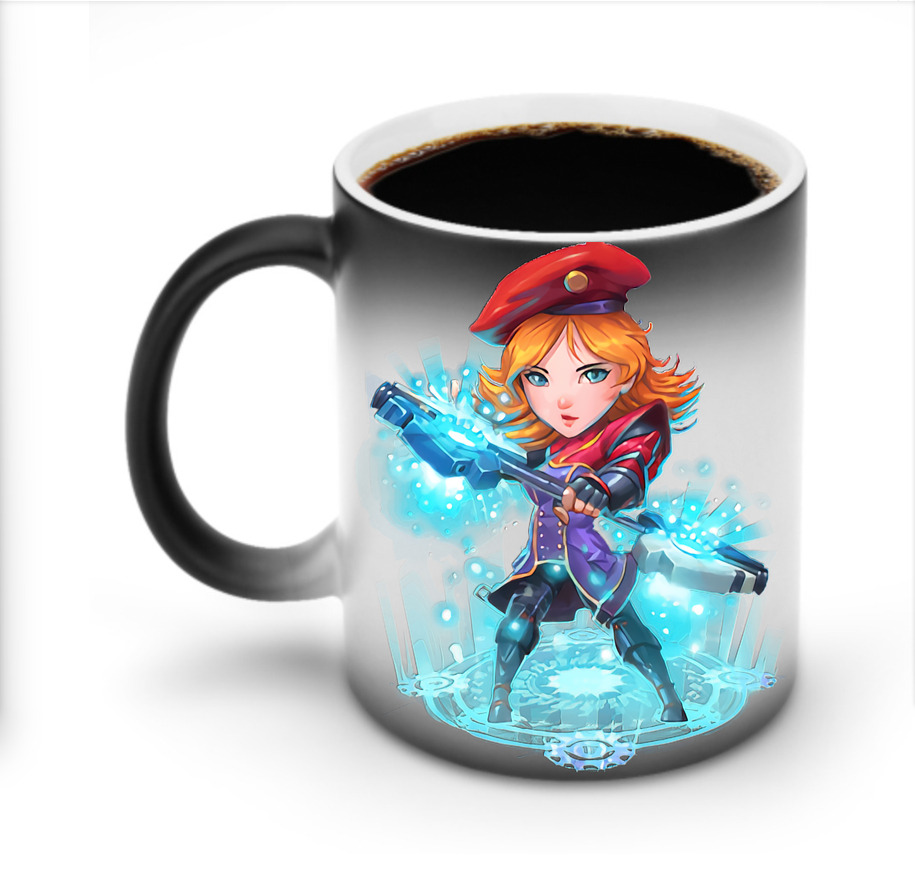 （画像用） リーグ・オブ・レジェンド League of Legends LOL 温度変色マグカップ