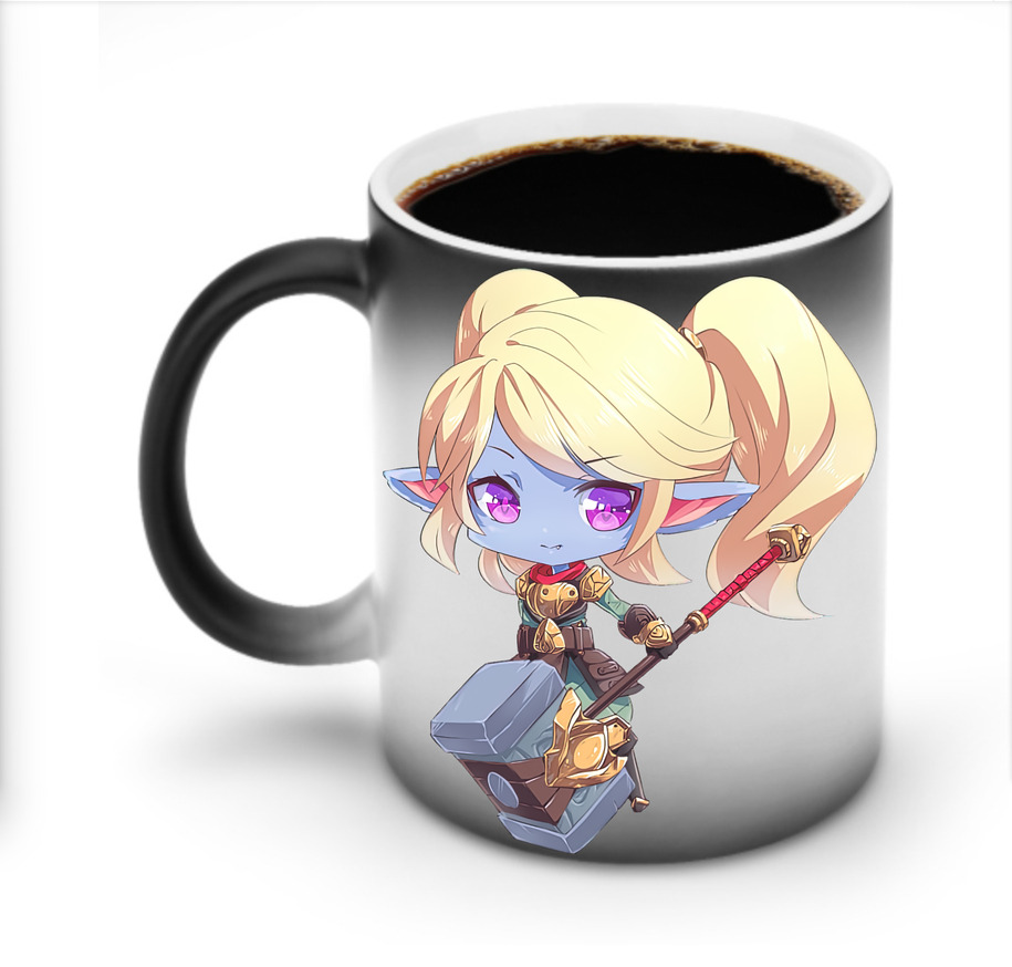 （画像用） リーグ・オブ・レジェンド League of Legends LOL 温度変色マグカップ