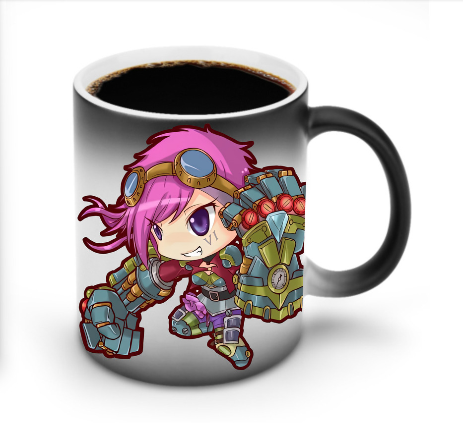 （画像用） リーグ・オブ・レジェンド League of Legends LOL 温度変色マグカップ
