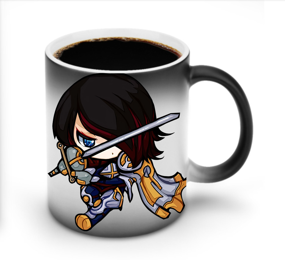 （画像用） リーグ・オブ・レジェンド League of Legends LOL 温度変色マグカップ