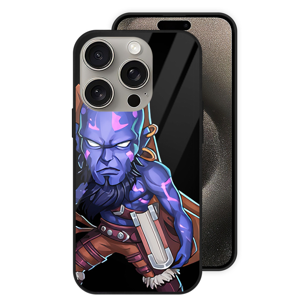 （画像用） リーグ・オブ・レジェンド League of Legends LOL 【iPhone15Pro対応】スマホケース 耐衝撃＆黄変防止 背面ガラス