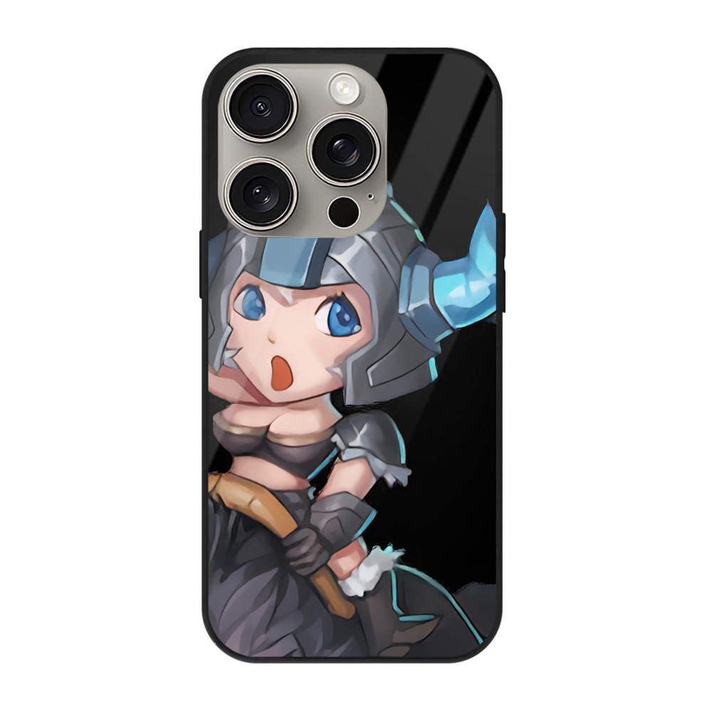 （画像用） リーグ・オブ・レジェンド League of Legends LOL 【iPhone15Pro対応】スマホケース 耐衝撃＆黄変防止 背面ガラス