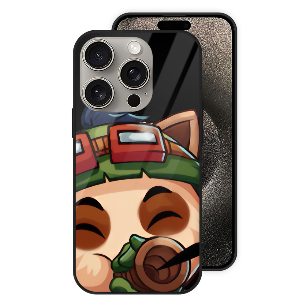（画像用） リーグ・オブ・レジェンド League of Legends LOL 【iPhone15Pro対応】スマホケース 耐衝撃＆黄変防止 背面ガラス