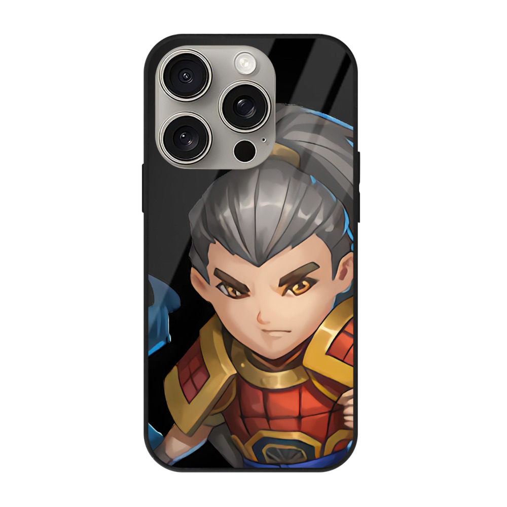 （画像用） リーグ・オブ・レジェンド League of Legends LOL 【iPhone15Pro対応】スマホケース 耐衝撃＆黄変防止 背面ガラス