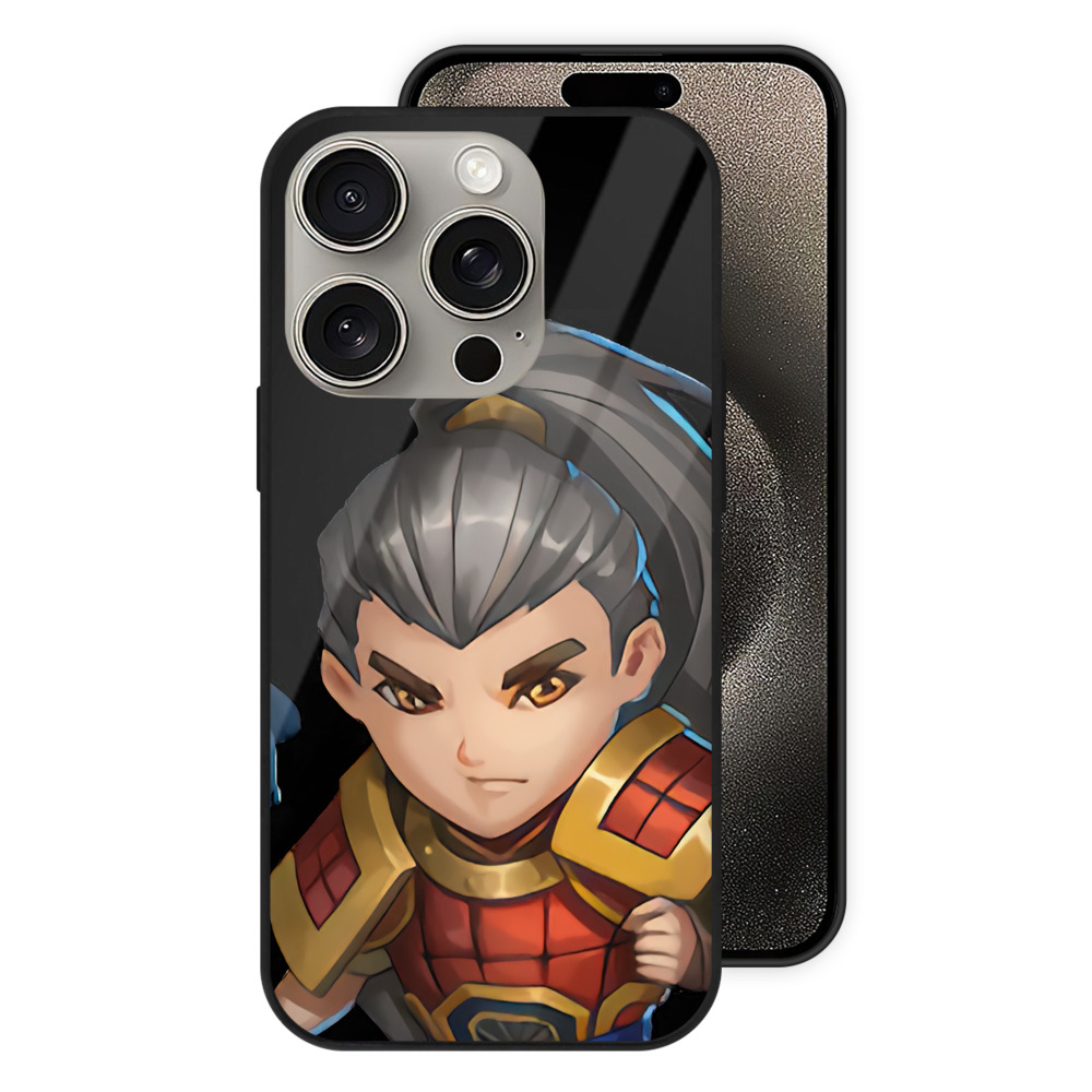 （画像用） リーグ・オブ・レジェンド League of Legends LOL 【iPhone15Pro対応】スマホケース 耐衝撃＆黄変防止 背面ガラス