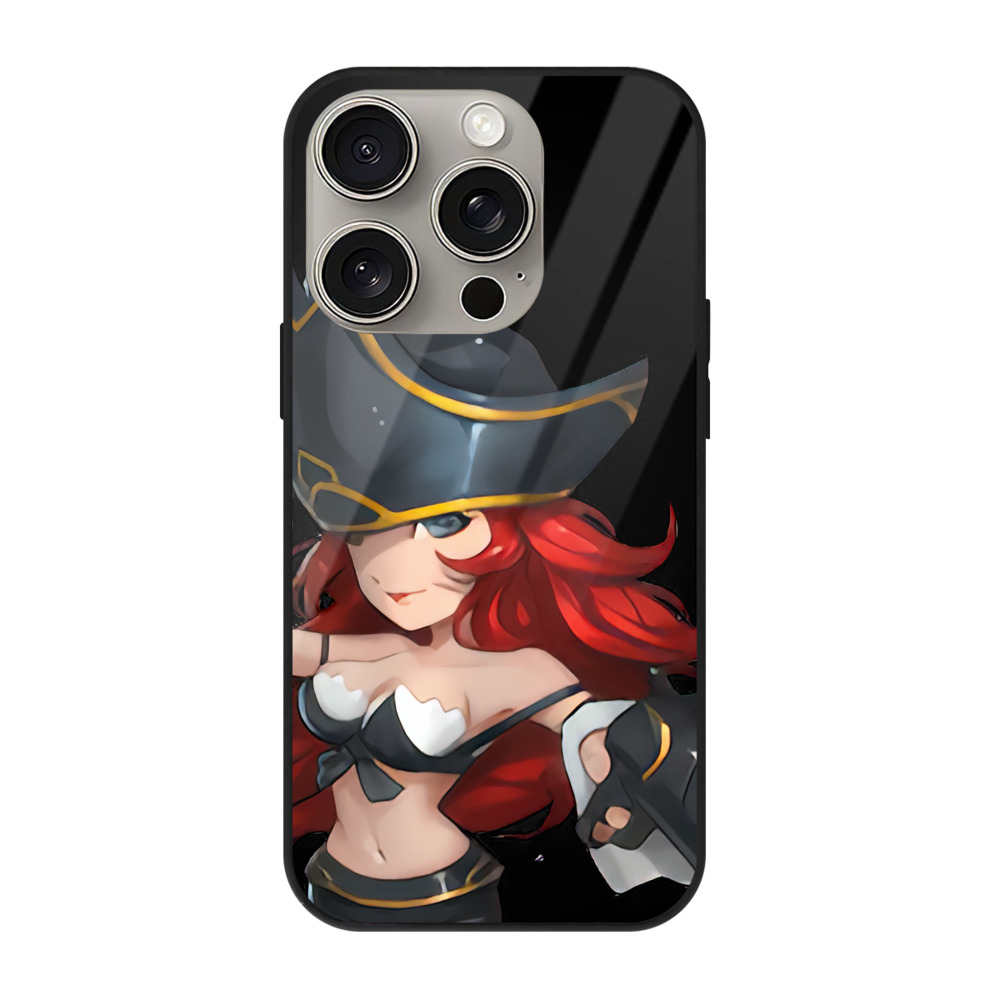 リーグ・オブ・レジェンド League of Legends LOL 【iPhone15Pro対応】スマホケース 耐衝撃＆黄変防止 背面ガラス