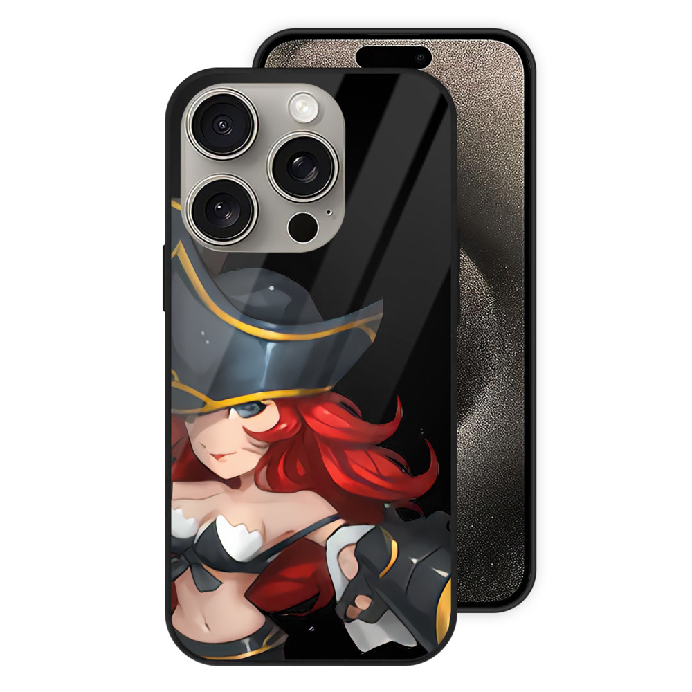 リーグ・オブ・レジェンド League of Legends LOL 【iPhone15Pro対応】スマホケース 耐衝撃＆黄変防止 背面ガラス