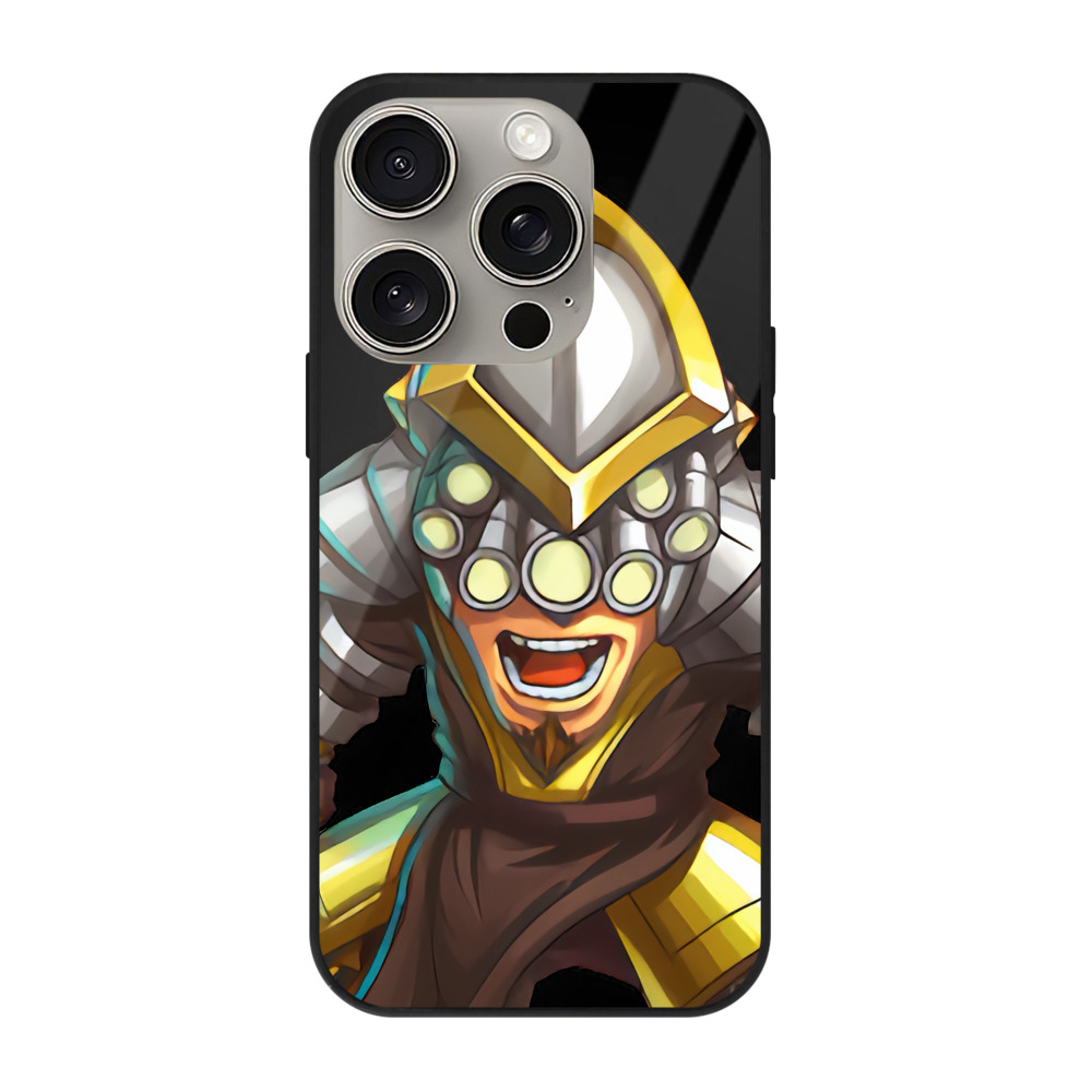 リーグ・オブ・レジェンド League of Legends LOL 【iPhone15Pro対応】スマホケース 耐衝撃＆黄変防止 背面ガラス