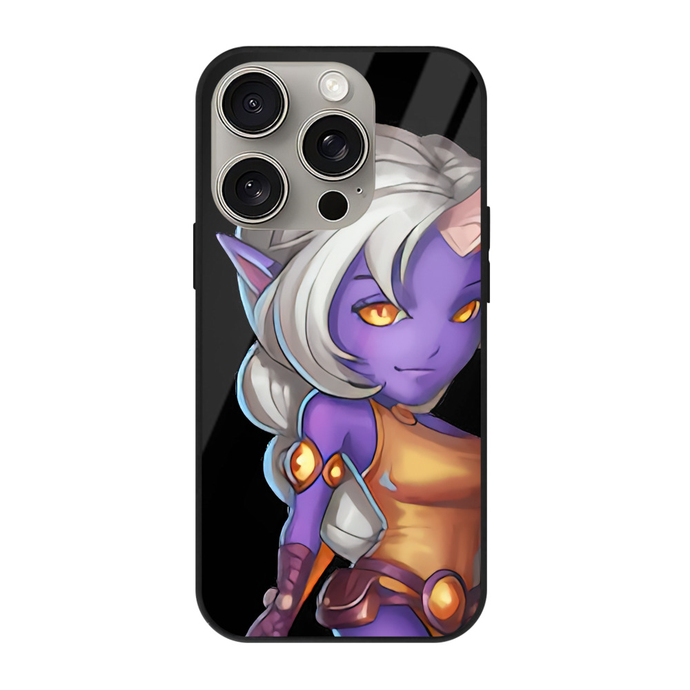 リーグ・オブ・レジェンド League of Legends LOL 【iPhone15Pro対応】スマホケース 耐衝撃＆黄変防止 背面ガラス