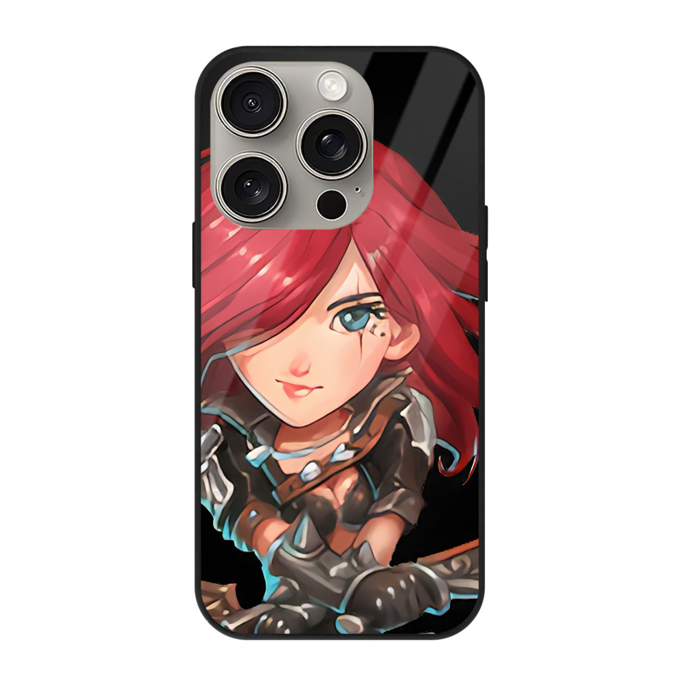 （画像用） リーグ・オブ・レジェンド League of Legends LOL 【iPhone15Pro対応】スマホケース 耐衝撃＆黄変防止 背面ガラス
