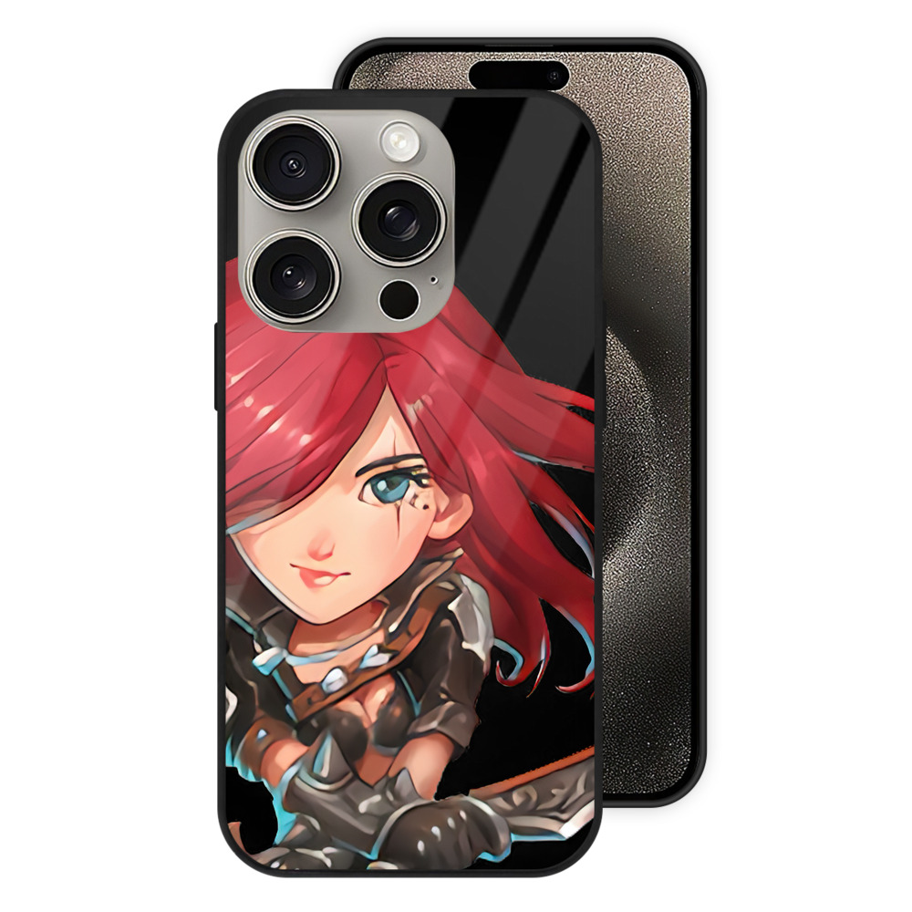（画像用） リーグ・オブ・レジェンド League of Legends LOL 【iPhone15Pro対応】スマホケース 耐衝撃＆黄変防止 背面ガラス