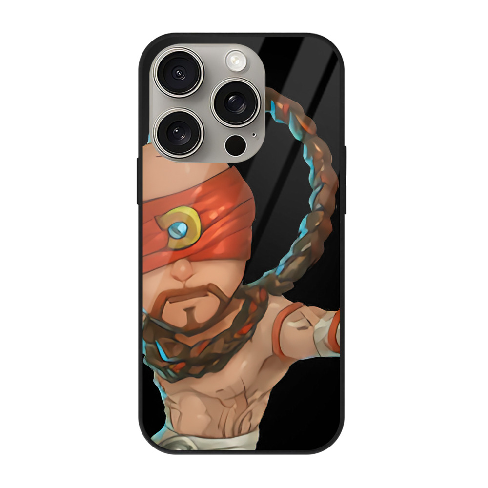 リーグ・オブ・レジェンド League of Legends LOL 【iPhone15Pro対応】スマホケース 耐衝撃＆黄変防止 背面ガラス