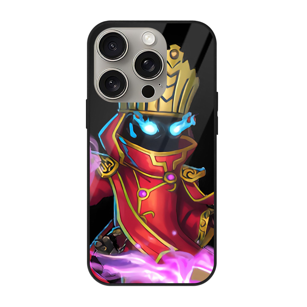 リーグ・オブ・レジェンド League of Legends LOL 【iPhone15Pro対応】スマホケース 耐衝撃＆黄変防止 背面ガラス